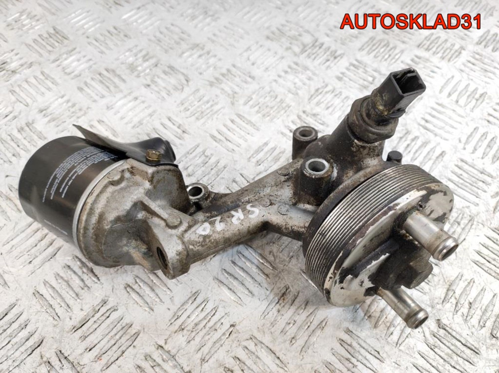 Корпус масляного фильтра Nissan Primera P11 2,0 R20DE, 1000 рублей, Дубовое