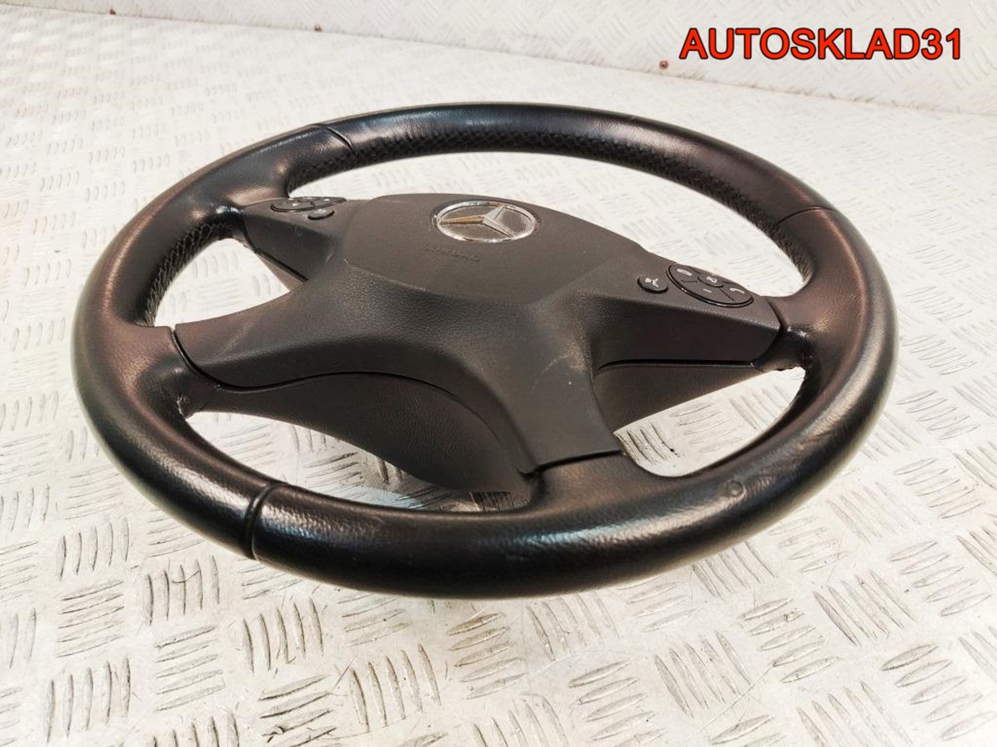 Рулевое колесо с AIR BAG Mercedes Benz W204 A2044600303, 8000 рублей, Дубовое