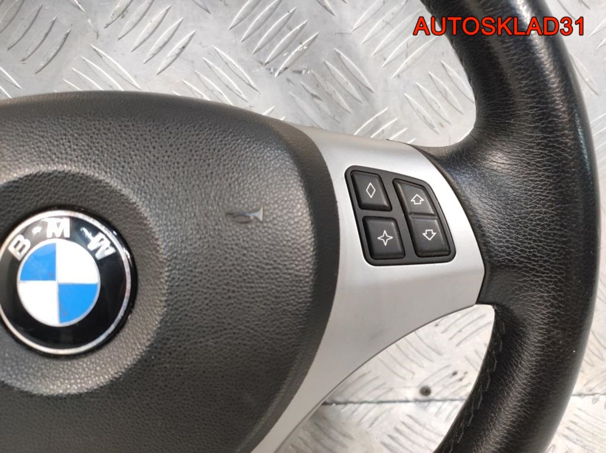 Рулевое колесо с AIR BAG Кожа BMW E90 32306795570, 12200 рублей, Дубовое