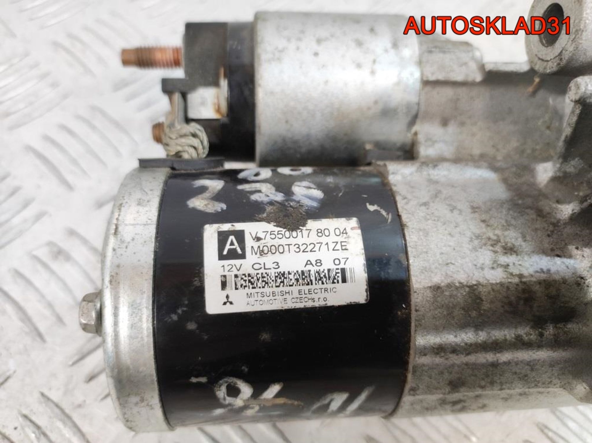 Стартер Peugeot 207 1,6 Бензин M000T32271ZE, 3000 рублей, Дубовое
