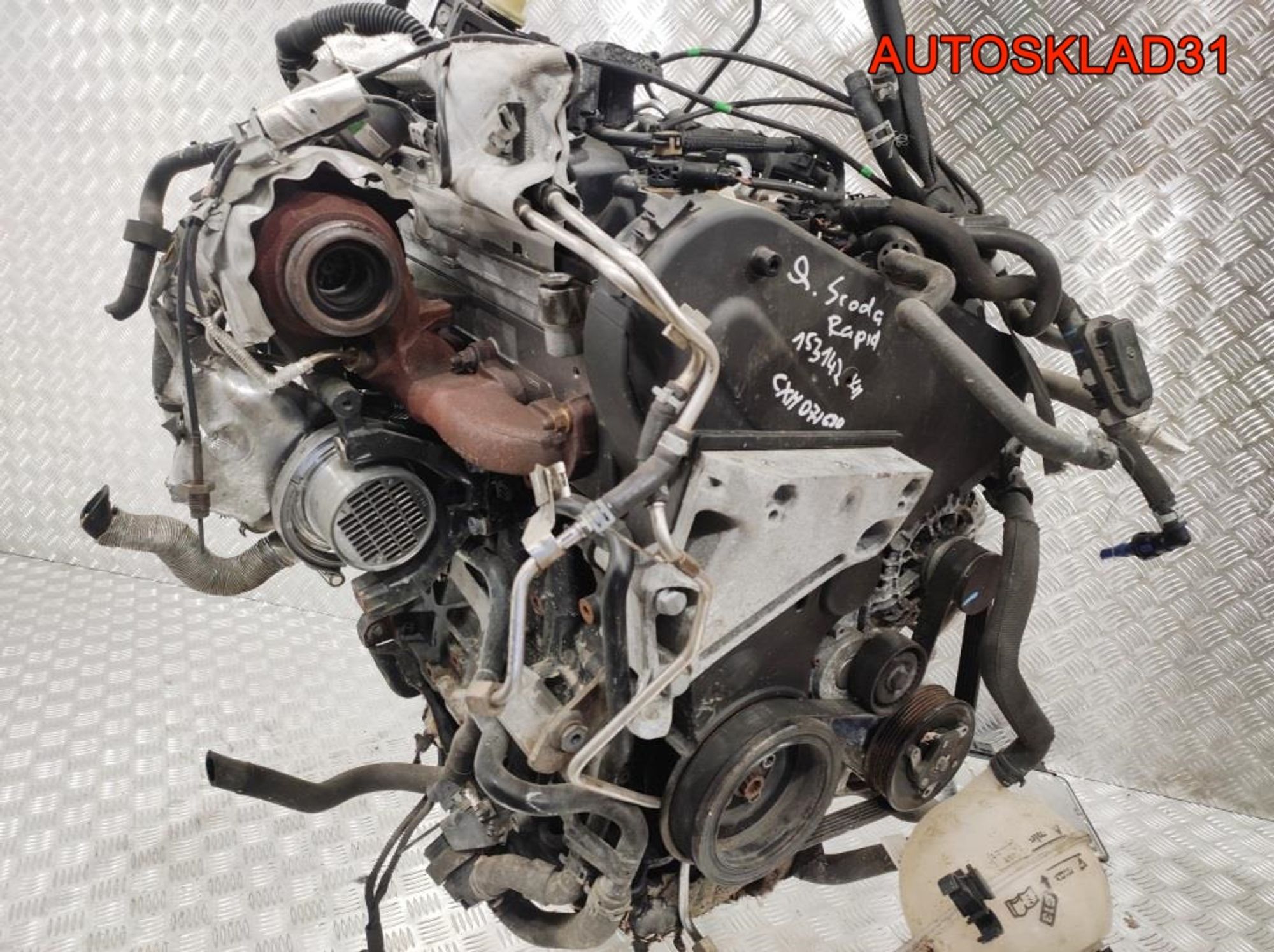 Двигатель CXM 1.6 TDI Volkswagen Golf 7 Дизель, 80000 рублей, Дубовое