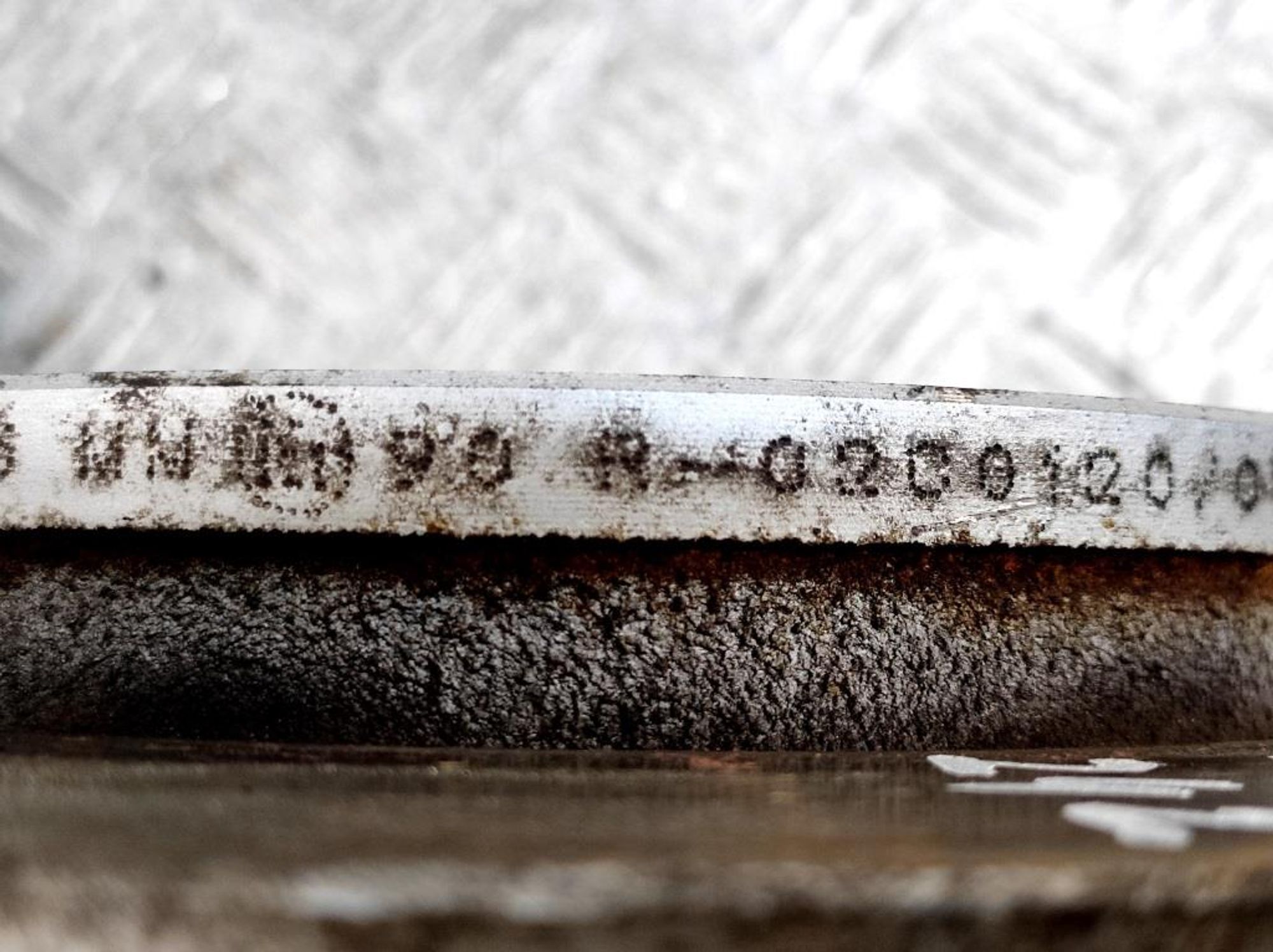 Диск тормозной передний Mitsubishi Colt 4 Z30, 2700 рублей, Дубовое