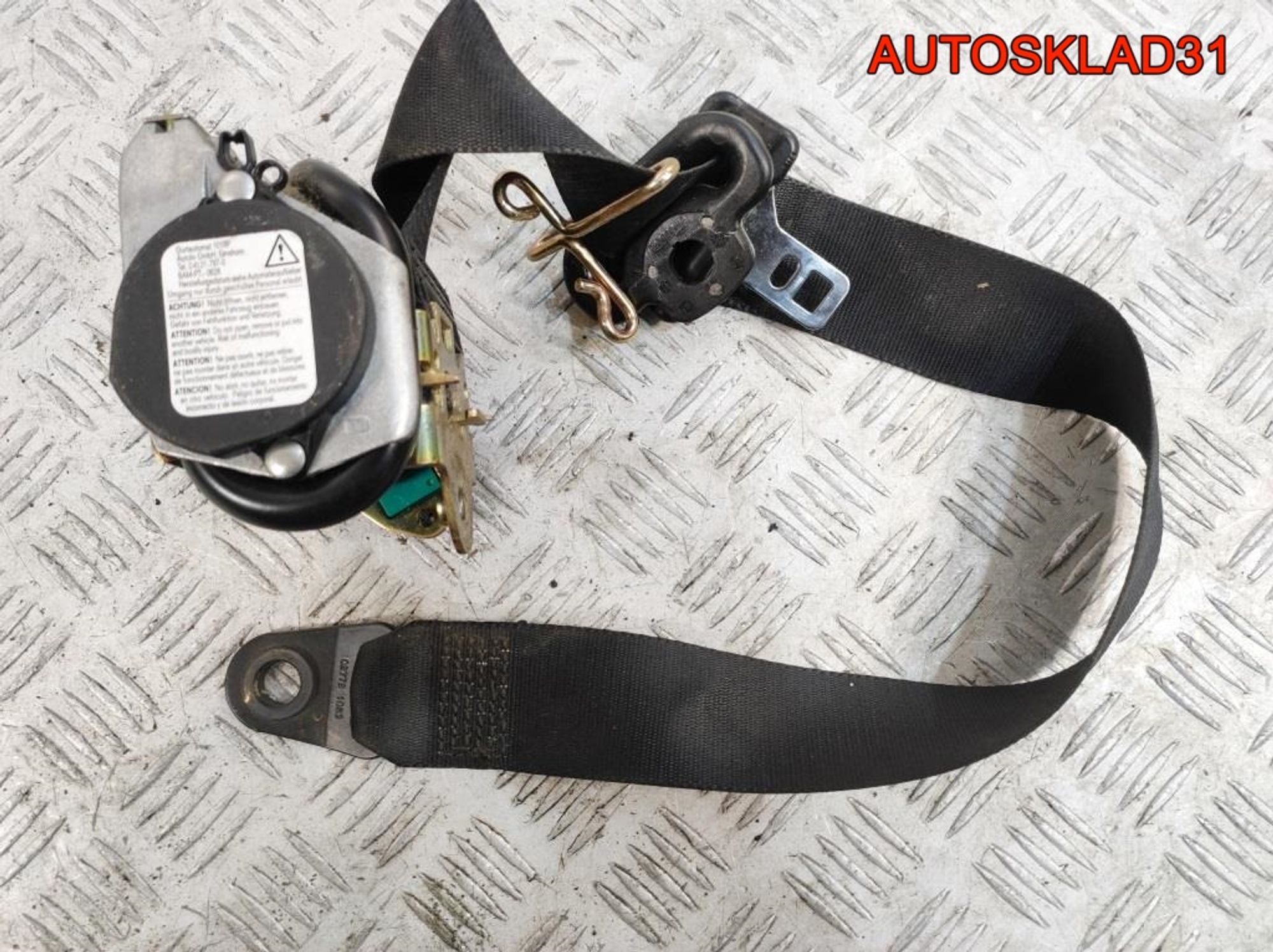 Ремень безопасности Ford Fusion 2S6AA61295ED, 1500 рублей, Дубовое