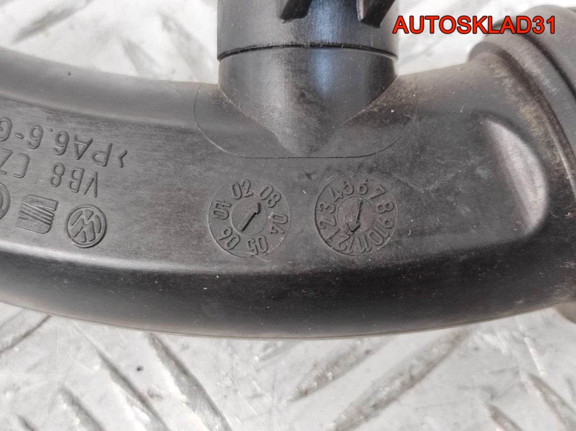 Трубка системы охлаждения VW Polo 4 1,2 Бензин 03D121026F, 900 рублей, Дубовое