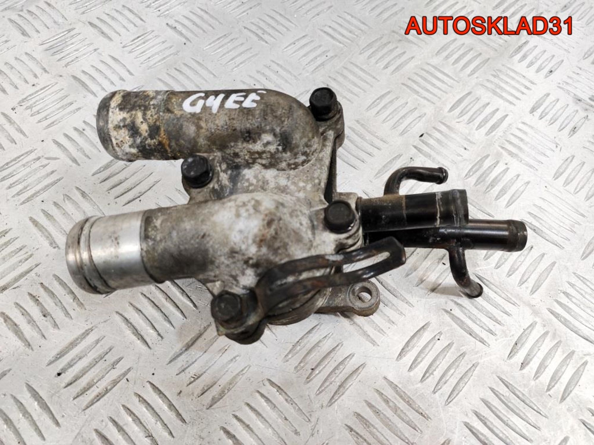 Корпус термостата Hyundai Getz 1,4 G4EE 2560026100, 1700 рублей, Дубовое