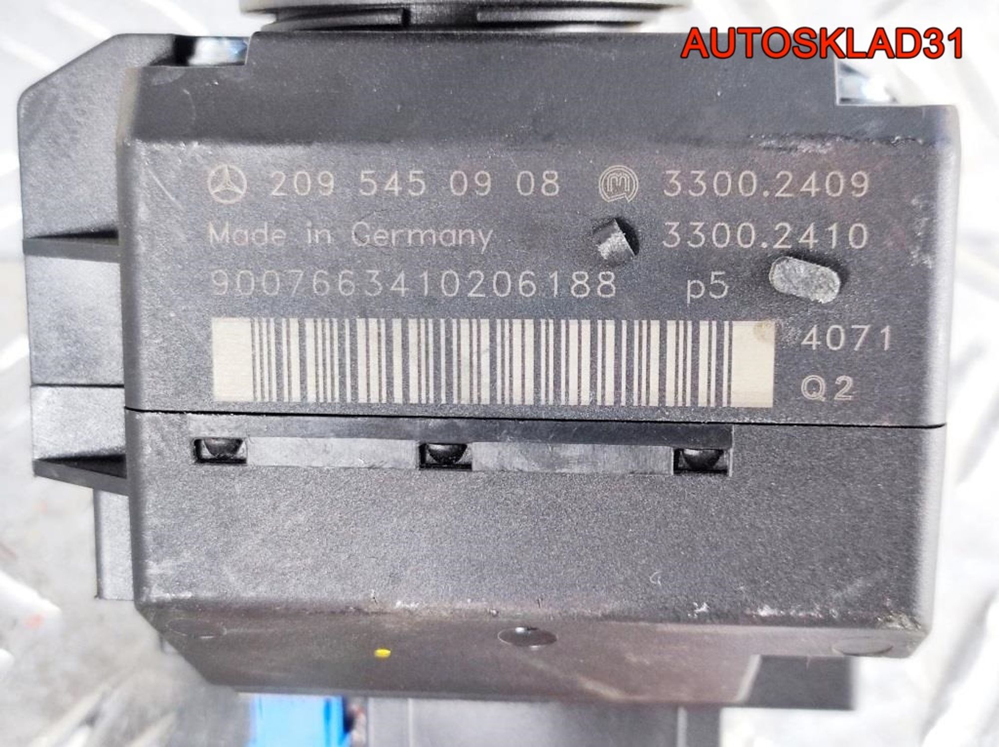 Замок зажигания Mercedes Benz W203 A2095450908, 3300 рублей, Дубовое