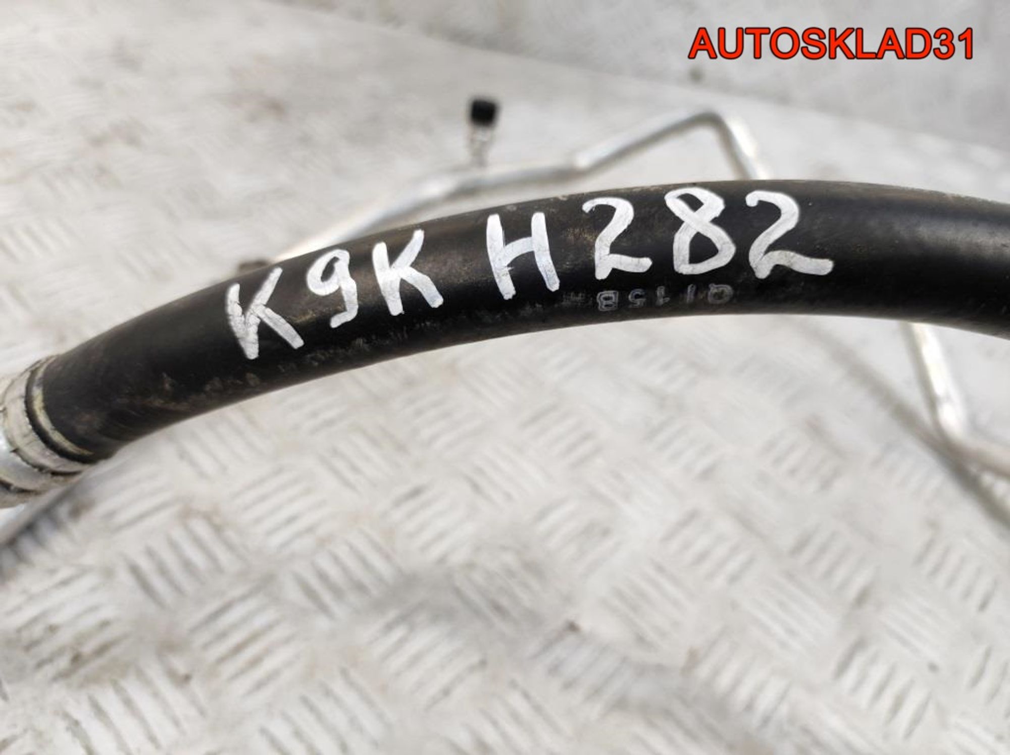 Шланг кондиционера Nissan Qashqai K9K 282 Дизель, 2100 рублей, Дубовое