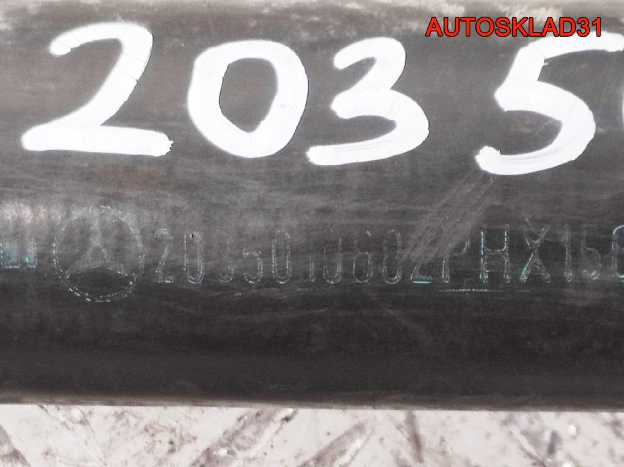 Патрубок радиатора Mercedes W203 2,0 Бензин A2035010882, 1000 рублей, Дубовое