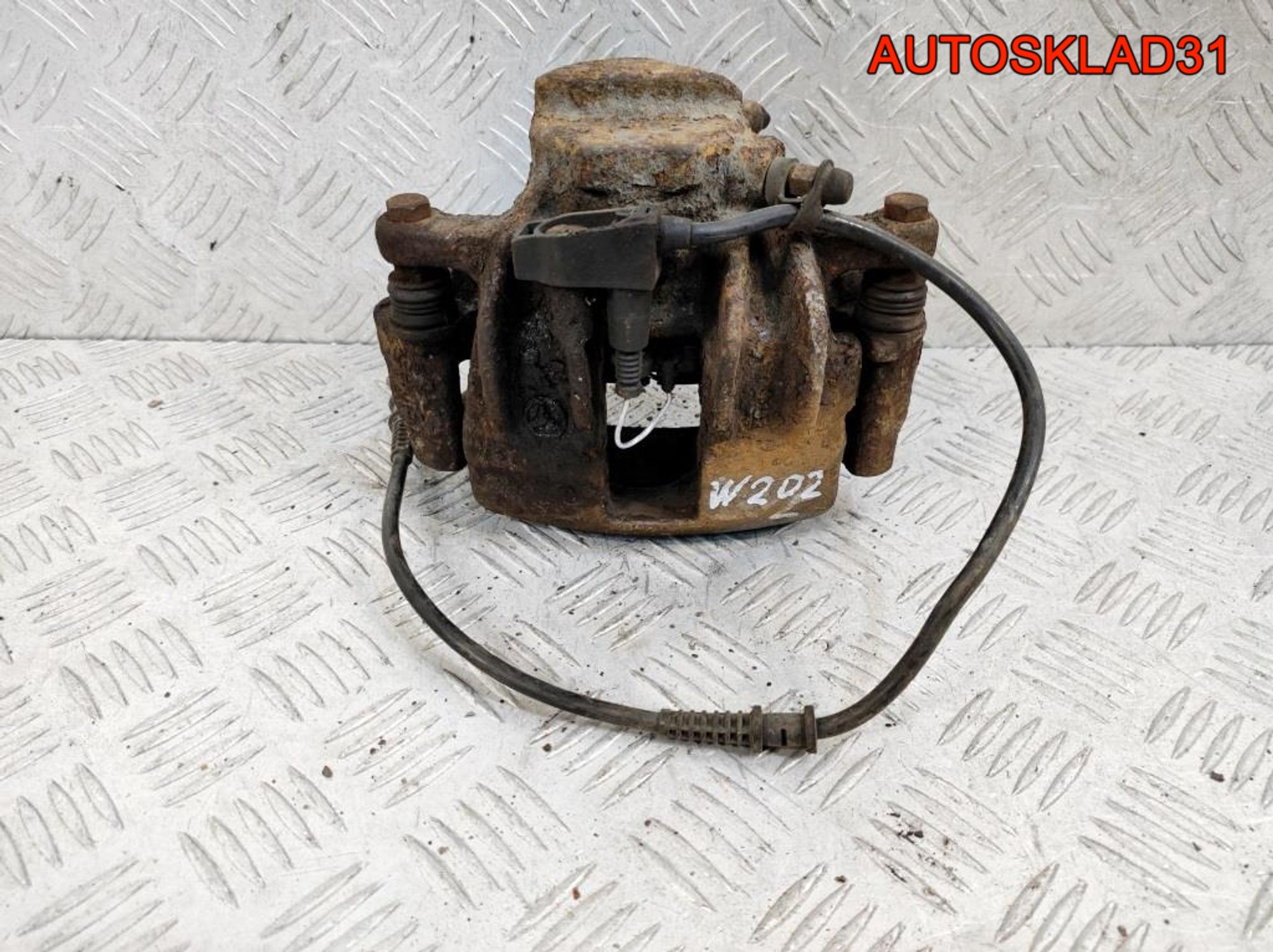 Суппорт тормозной передний левый Mercedes W202, 1100 рублей, Дубовое