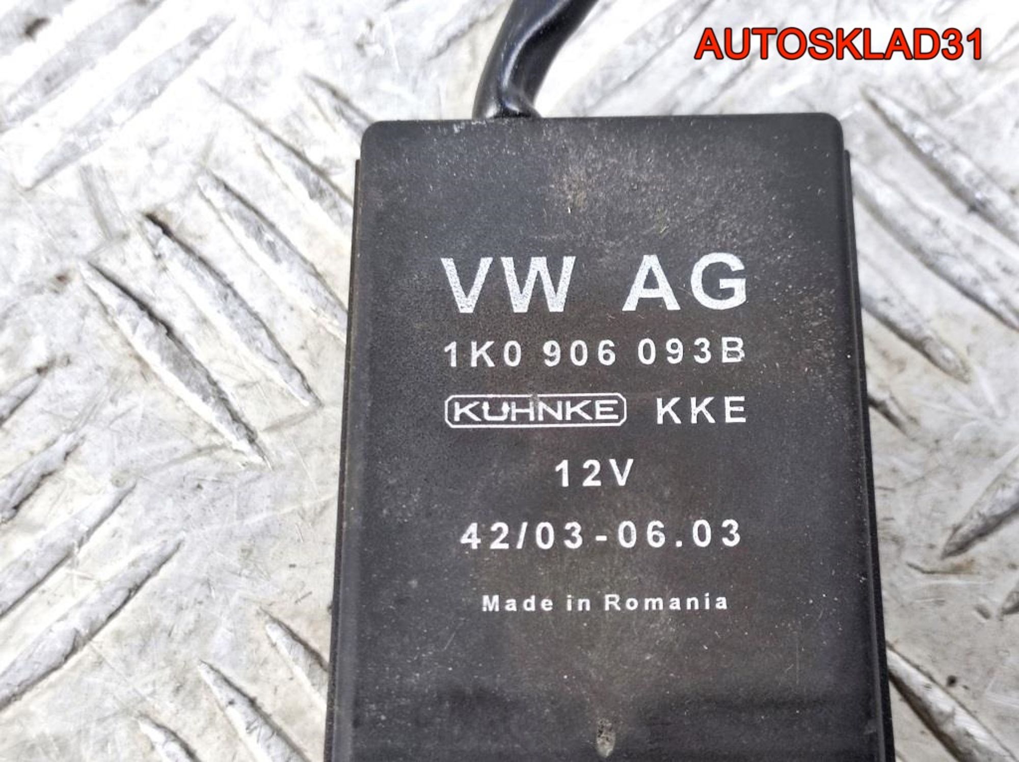 Реле бензонасоса Audi A3 8P 1K0906093B, 4500 рублей, Дубовое