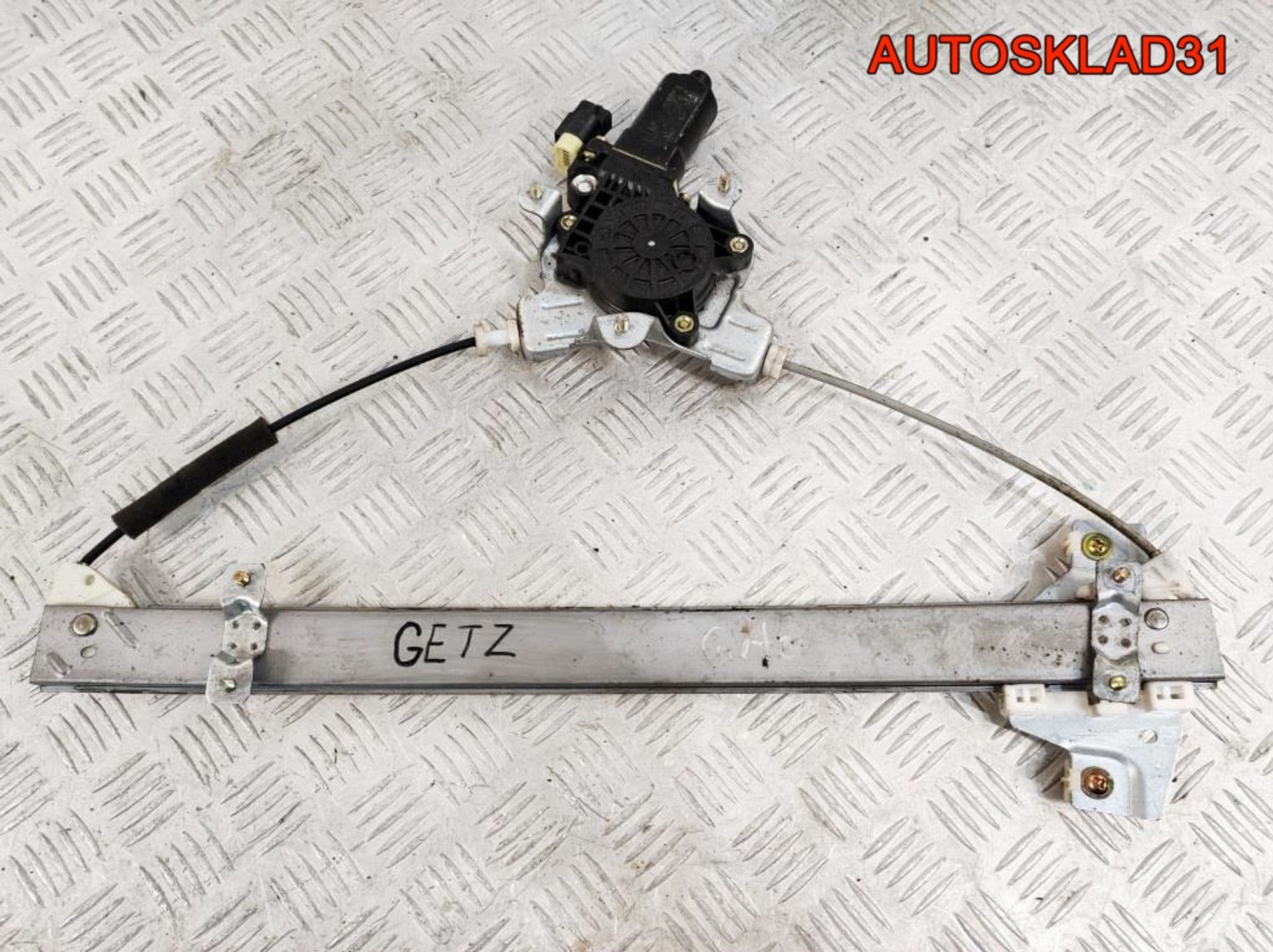 Стеклоподъемник передней левой двери Hyundai Getz, 1400 рублей, Дубовое
