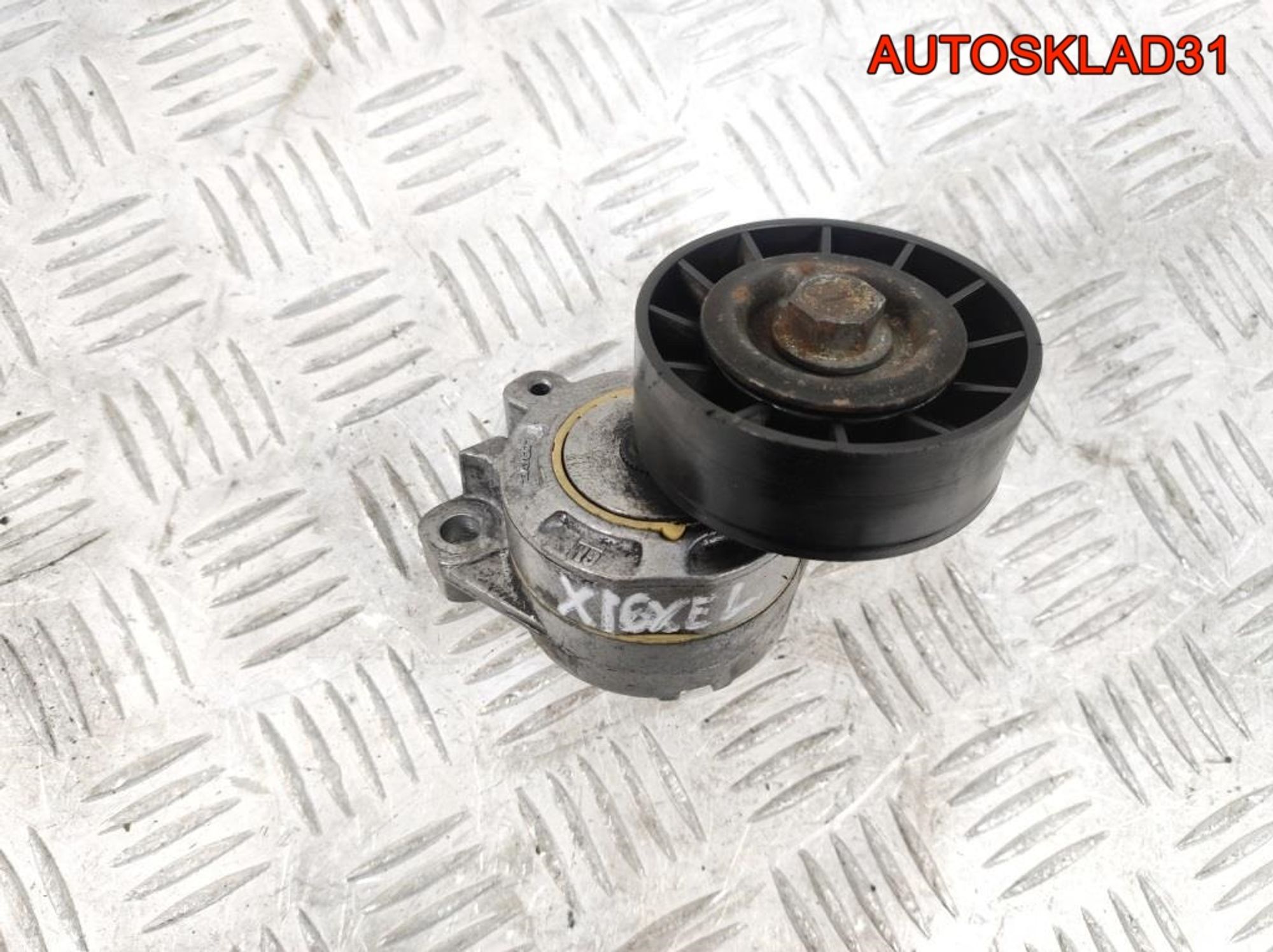 Натяжитель ремня Opel Astra G 1,6 X16XEL 90448220, 500 рублей, Дубовое