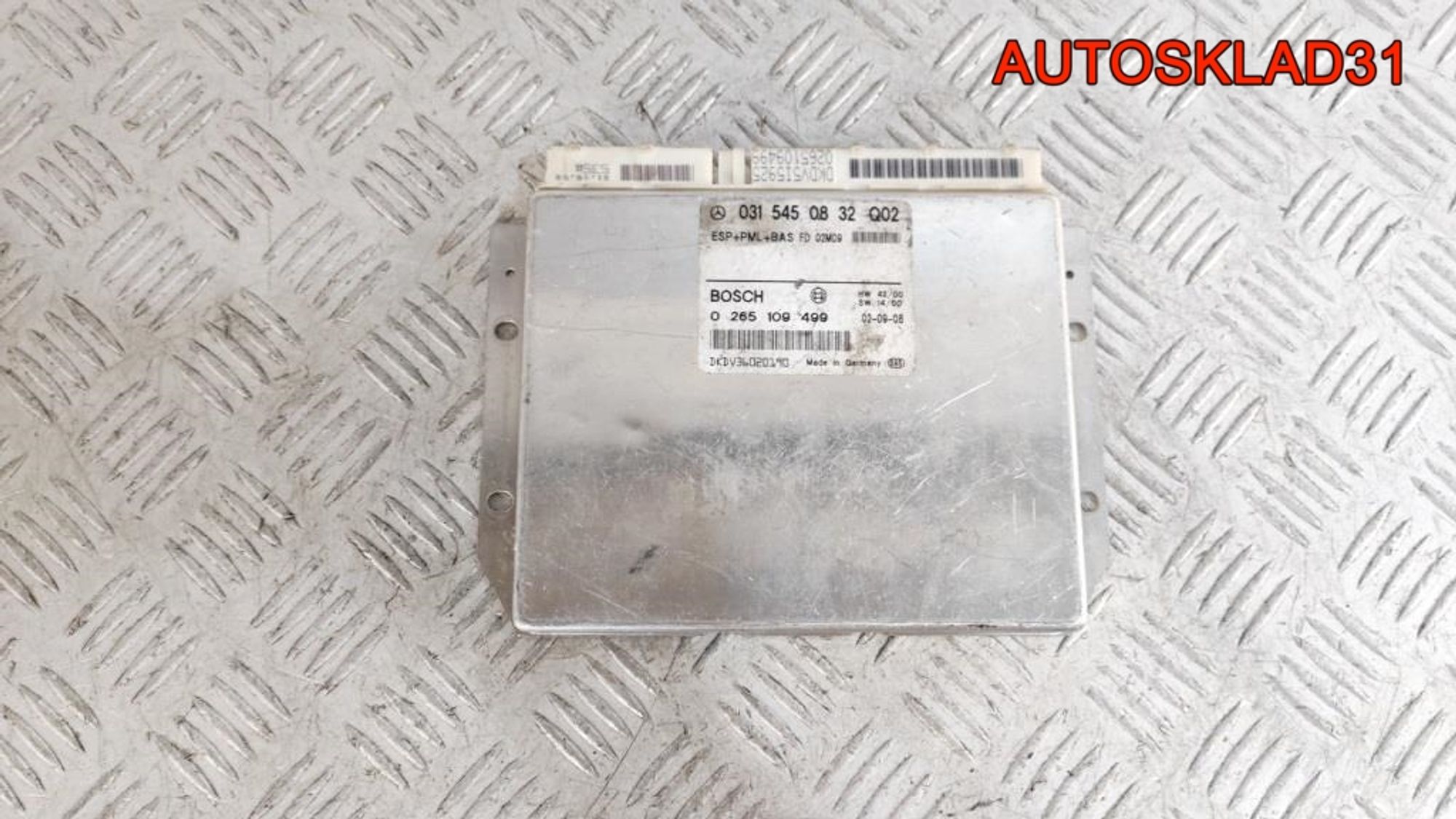 Блок управления ESP Mercedes Benz W210 A0315450832, 1500 рублей, Дубовое