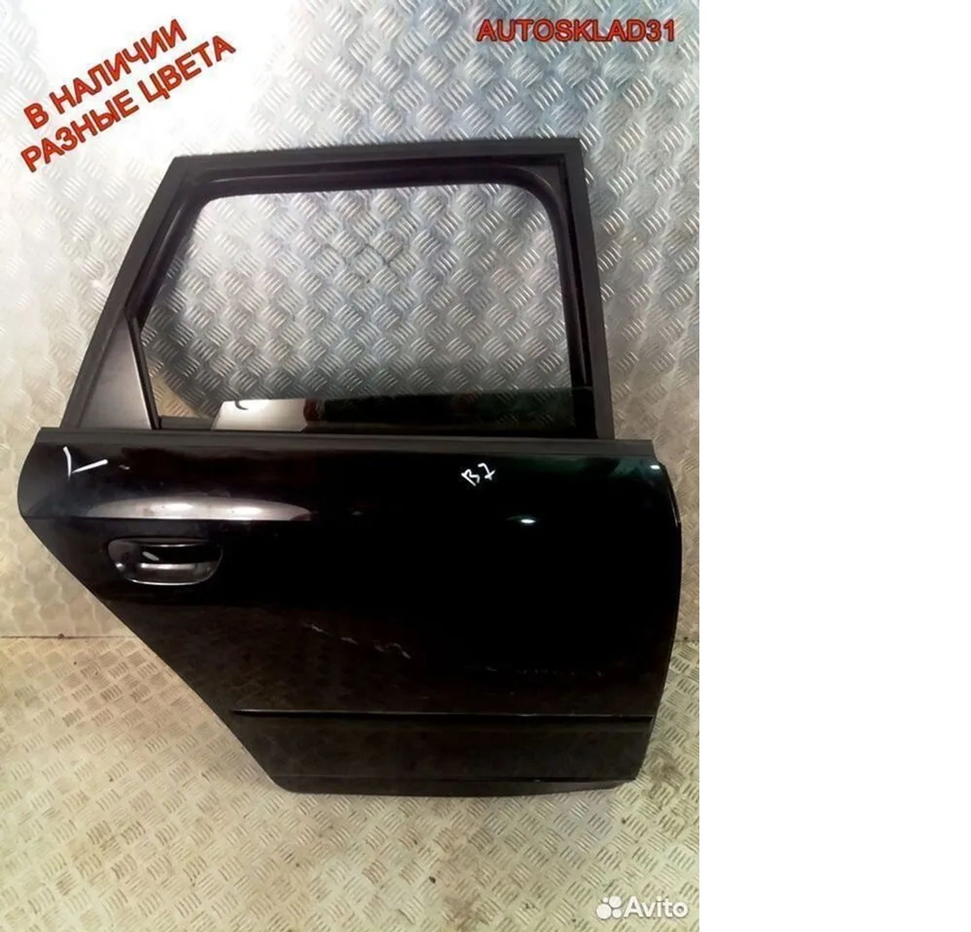 Дверь задняя правая Голая Audi A4 B7 8E0833051J, 5400 рублей, Дубовое