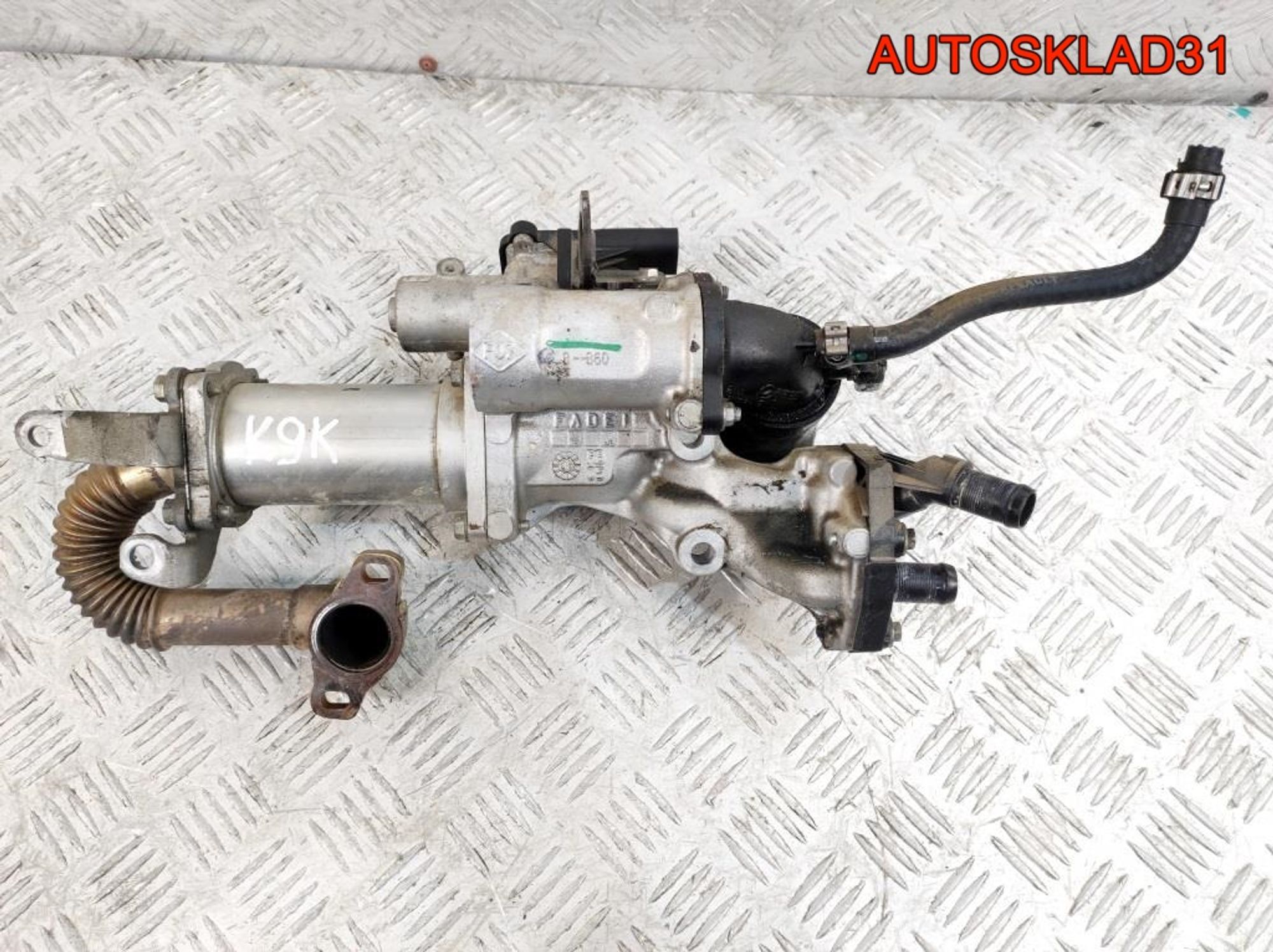 Клапан EGR в СБОРЕ Renault Kangoo 1,5 K9K 8200282949, 3500 рублей, Дубовое