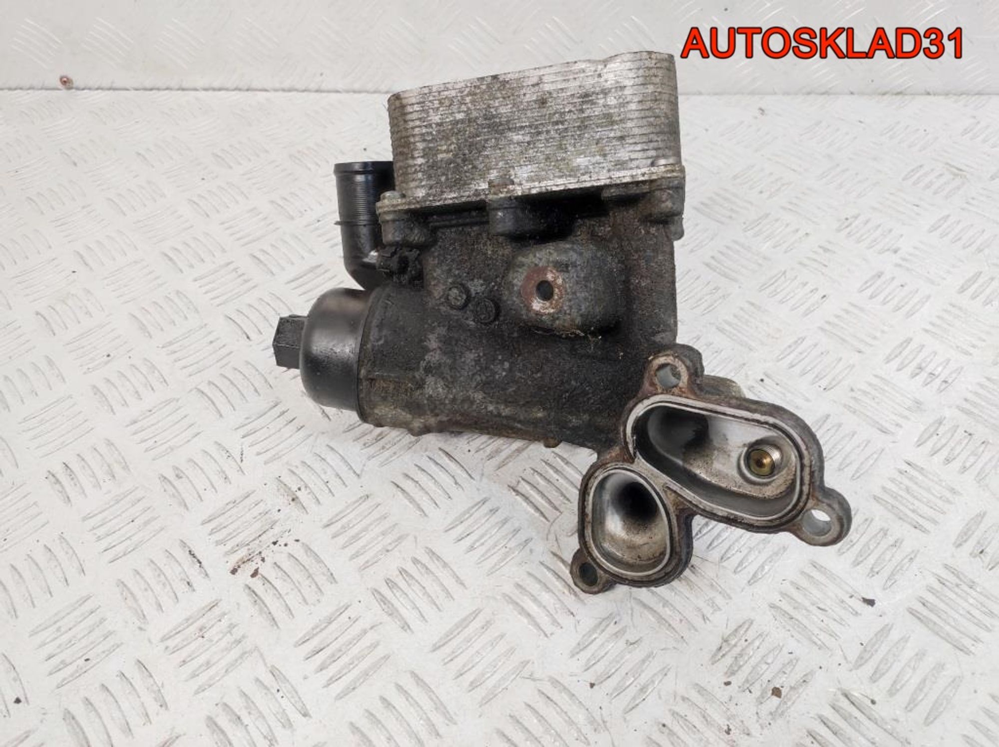 Корпус масляного фильтра Renault Laguna 3 2,0 M9R 8200507878, 1500 рублей, Дубовое