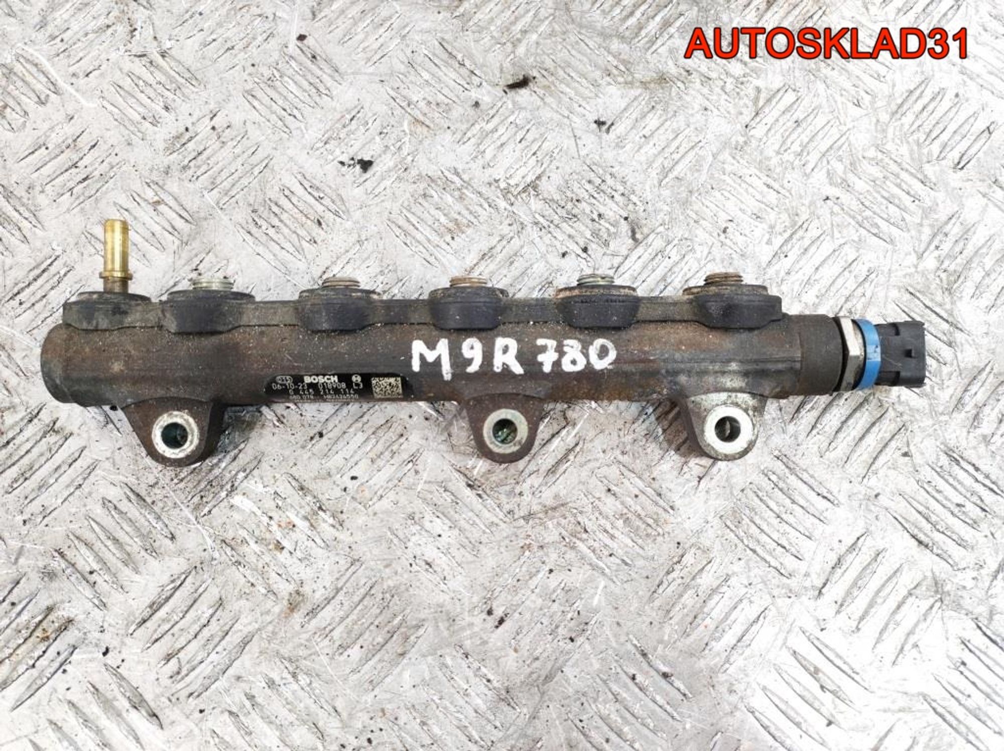 Рейка топливная Renault Trafic 2,0 M9R 780 0445214114, 2500 рублей, Дубовое