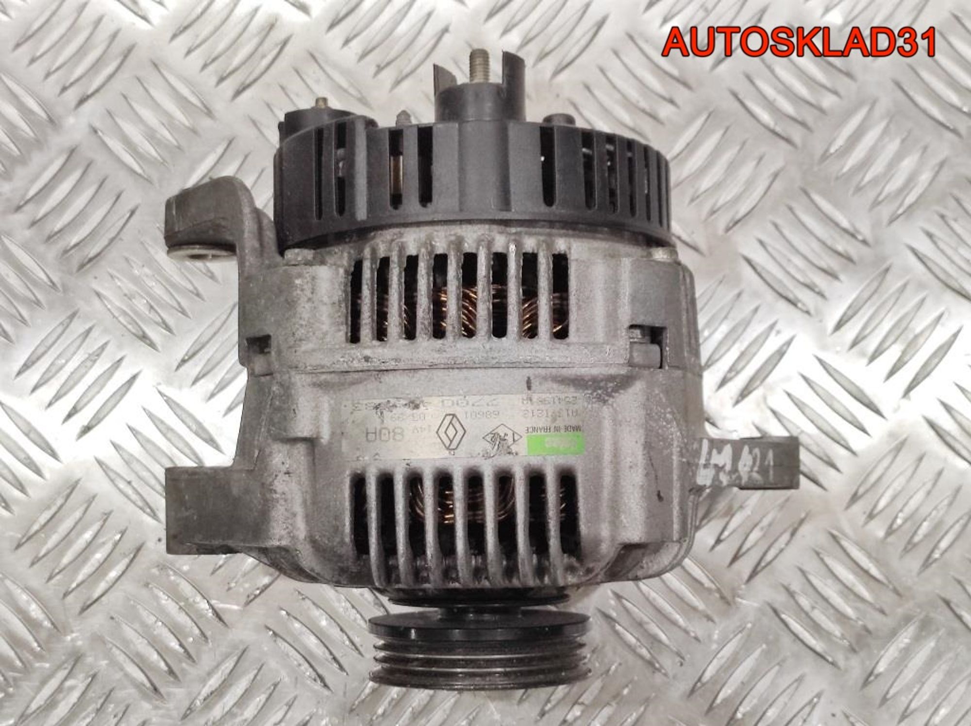 Генератор Renault Megane 1 1.6 K7M 7700424583 (Р), 4500 рублей, Дубовое