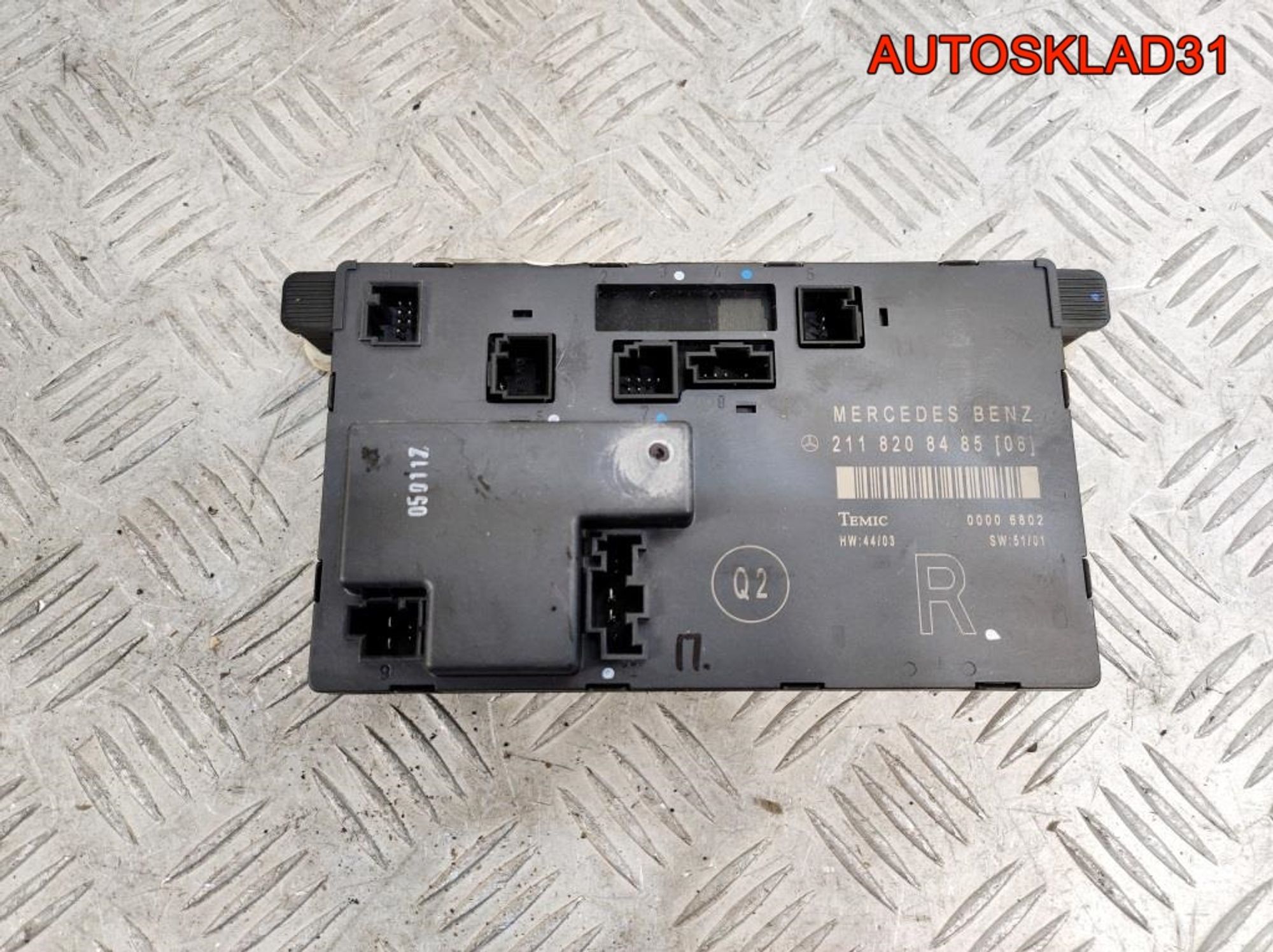 Блок комфорта правой двери Mercedes W211 A2118208485, 900 рублей, Дубовое