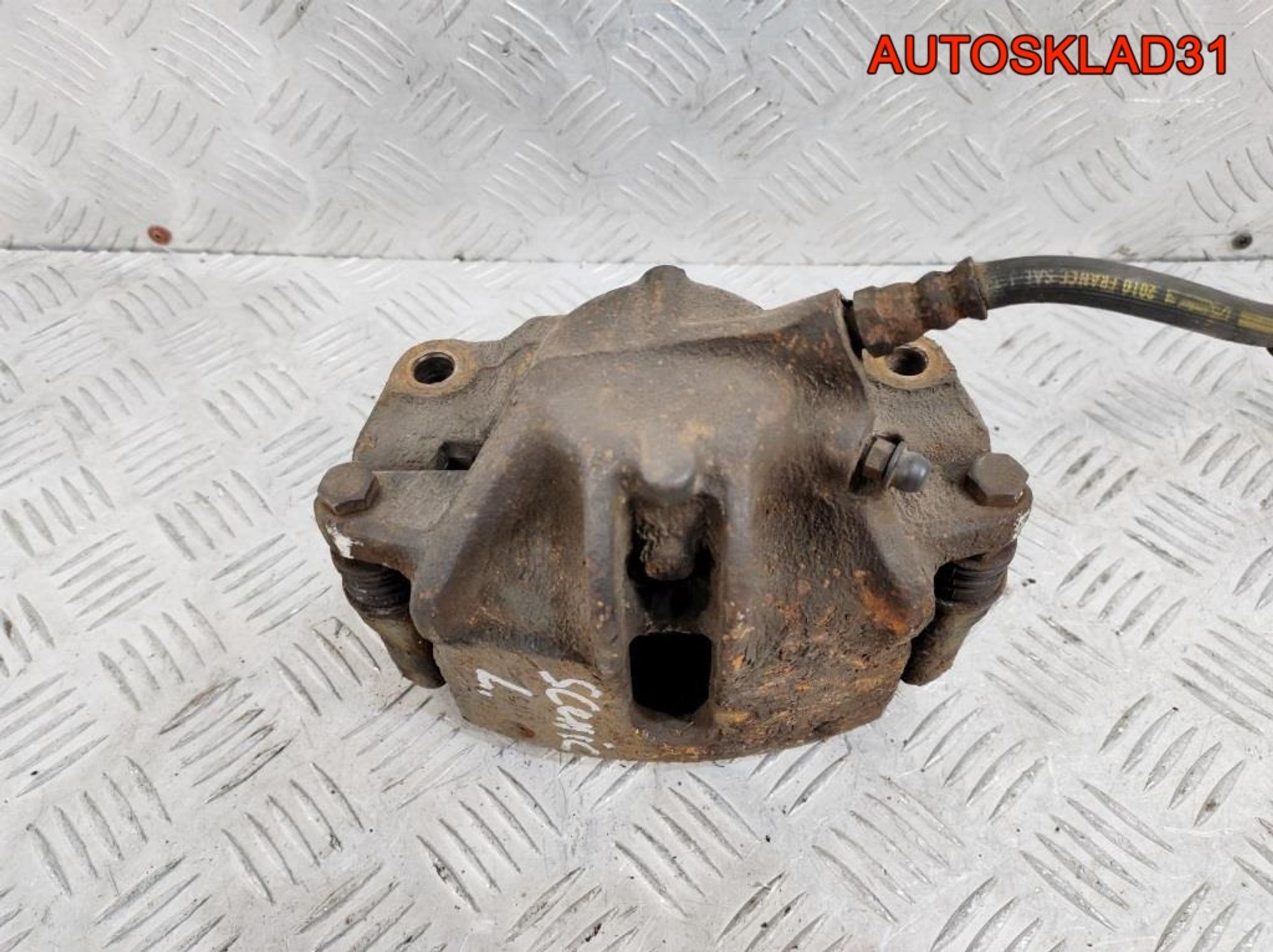 Суппорт тормозной передний левый Renault Scenic 1 7701205832, 2300 рублей, Дубовое