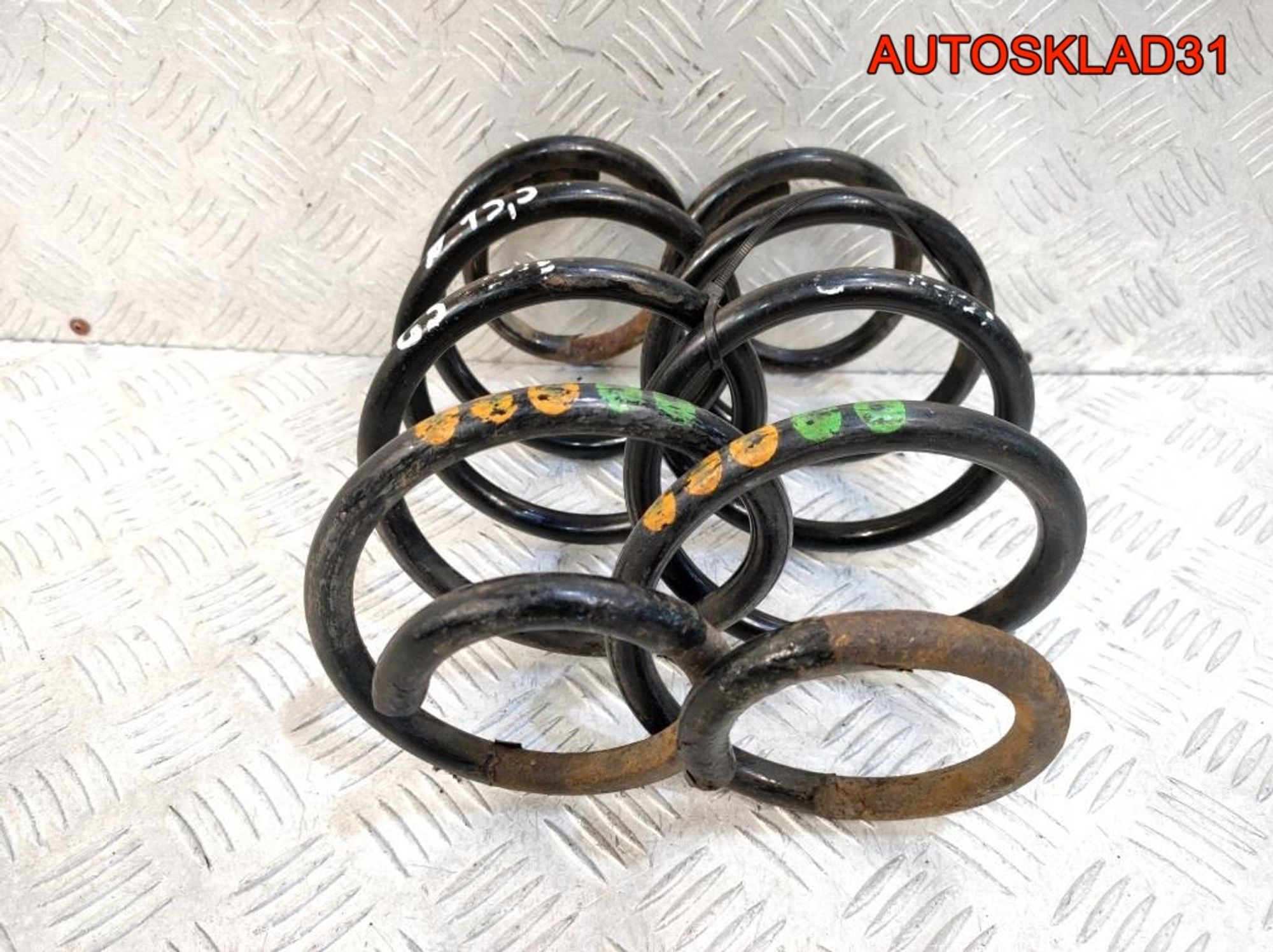 Пружина задняя комплект Volkswagen Golf Mk5, 1800 рублей, Дубовое