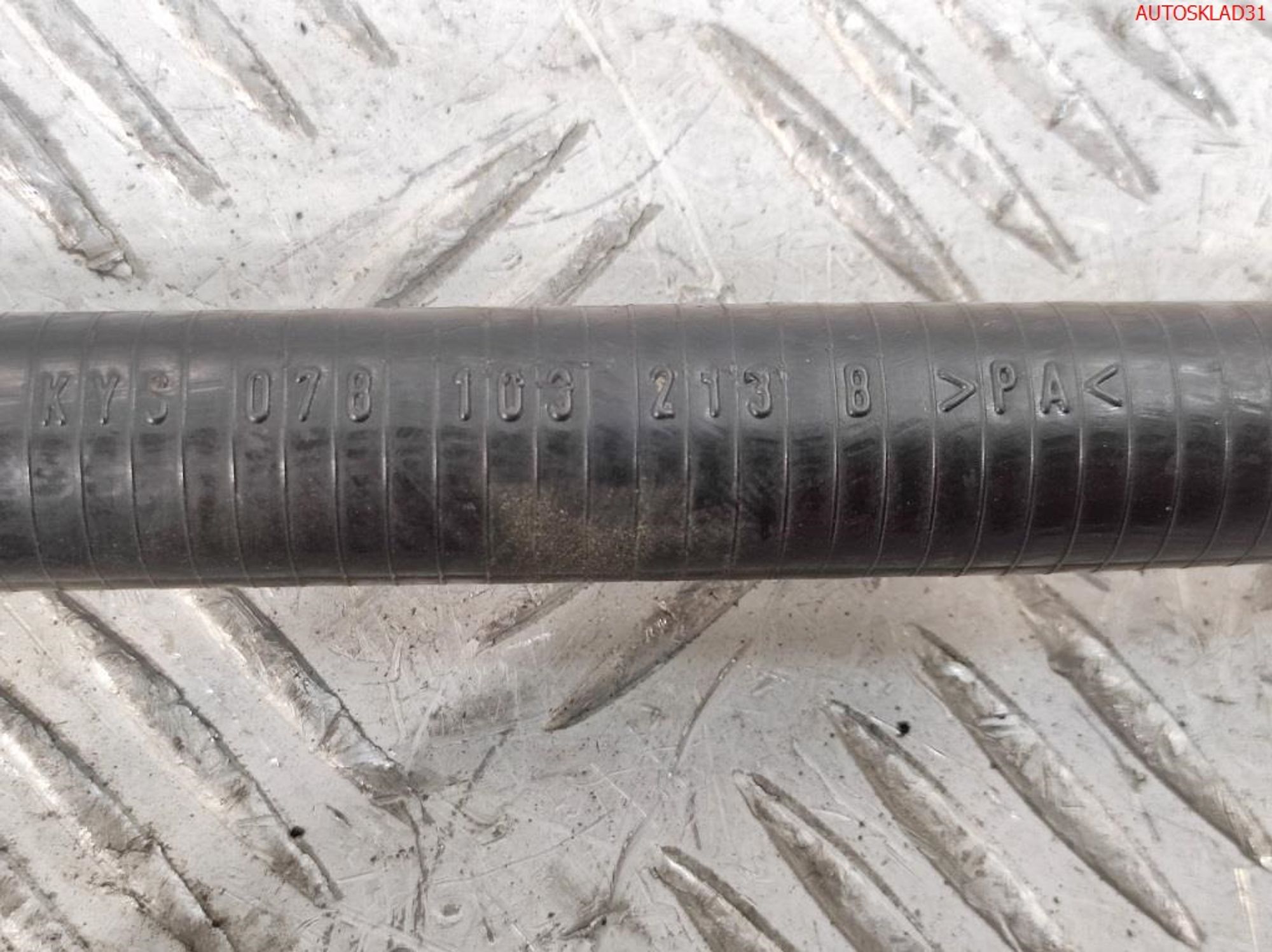 Трубка картерных газов Audi A4 B6 078103213B, 1000 рублей, Дубовое