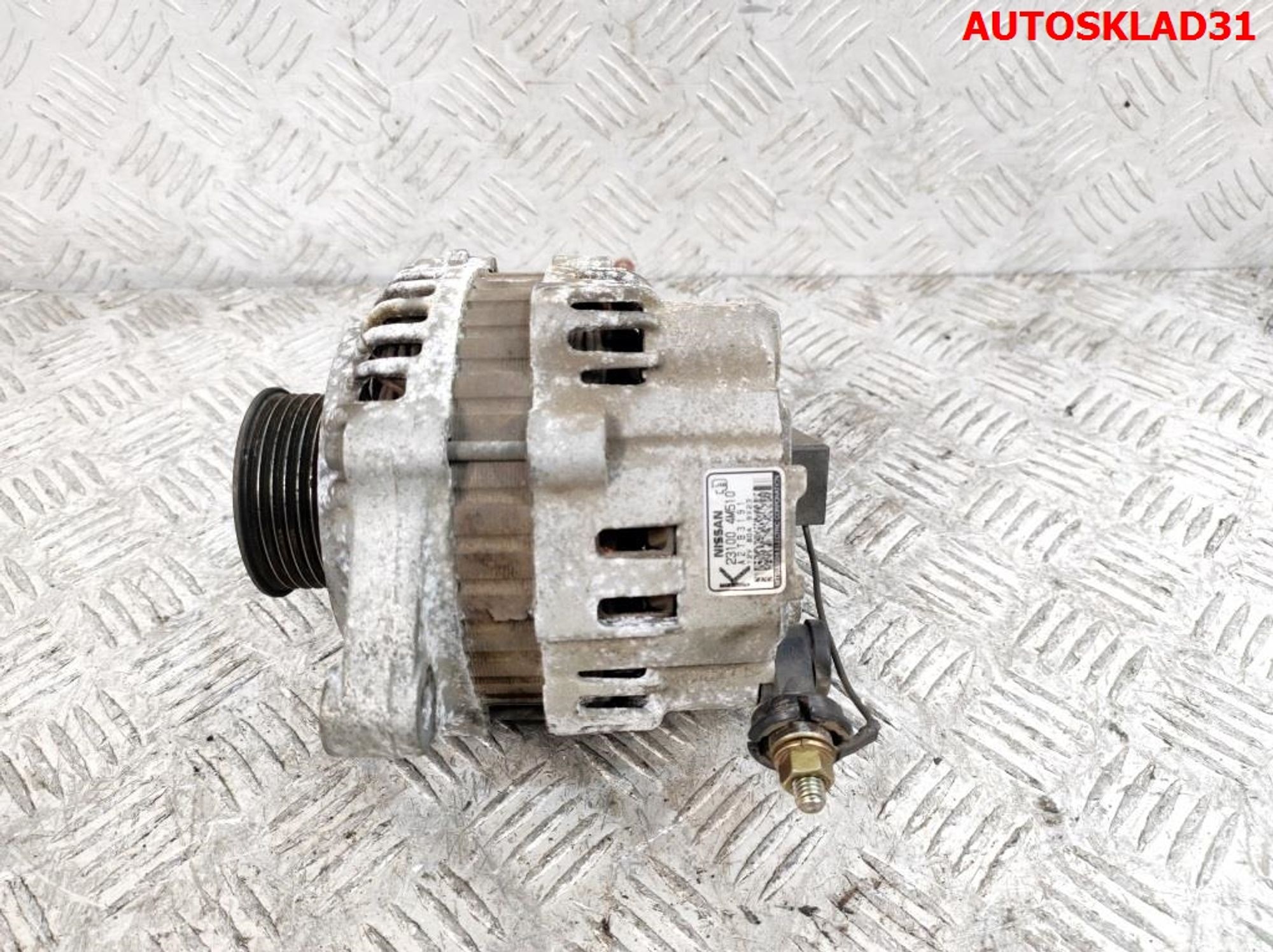 Генератор 80A Nissan Almera N16 1,8 QG18 Бензин 231004M510, 7500 рублей, Дубовое