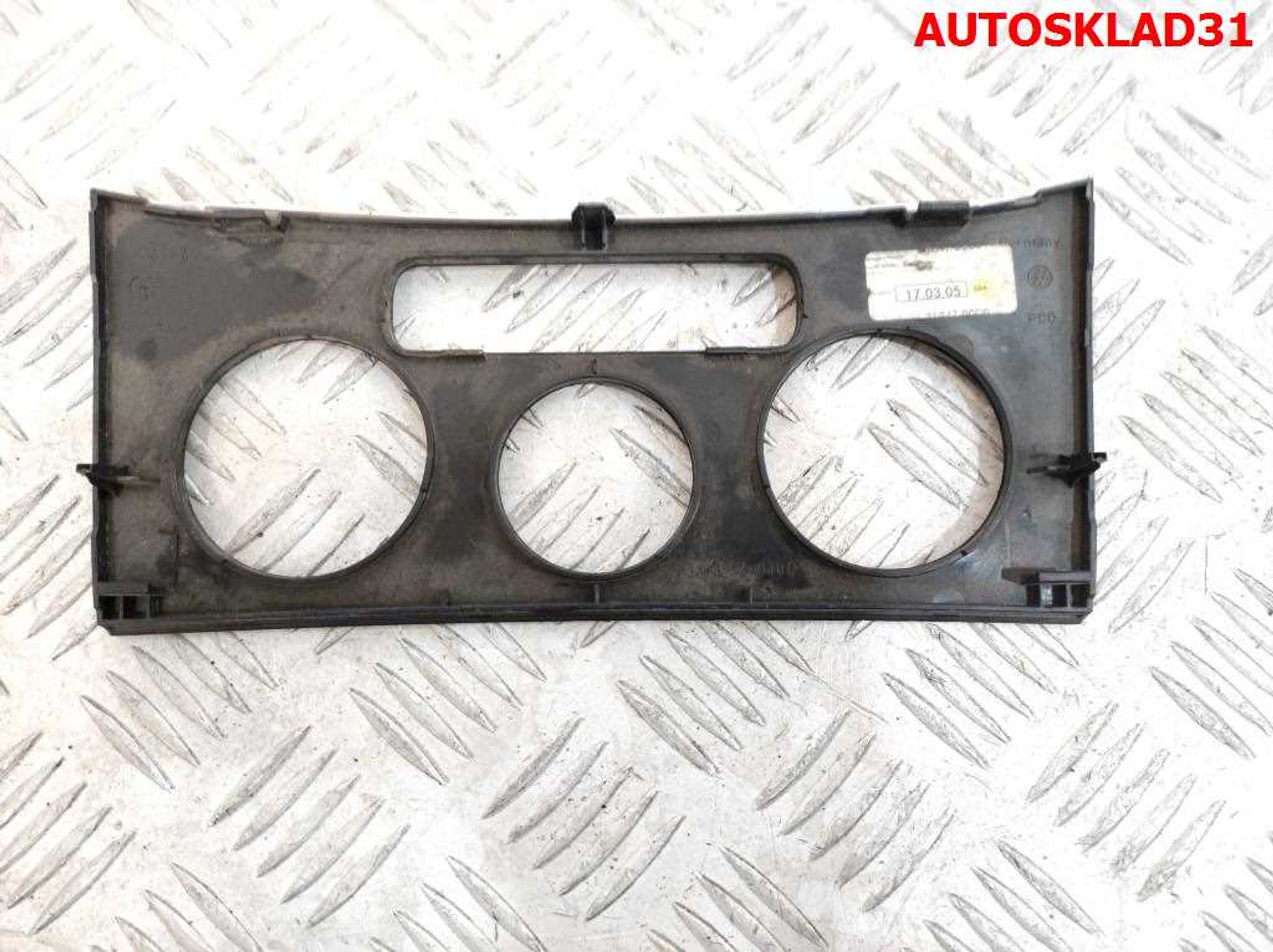 Накладка блока управления климата VW Passat B6 3C0863099, 600 рублей, Дубовое