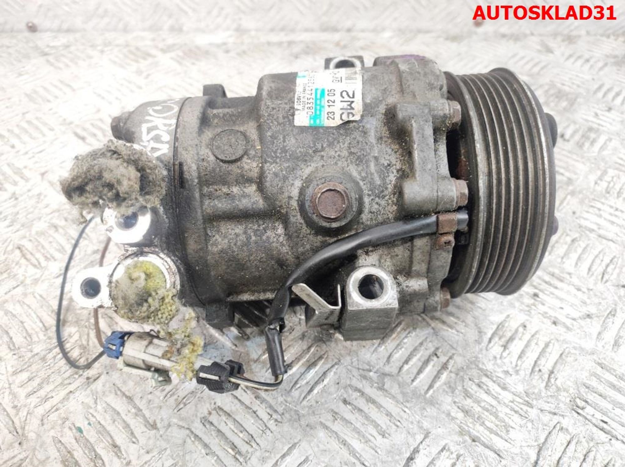 Компрессор кондиционера Opel Corsa C 13197538, 3000 рублей, Дубовое