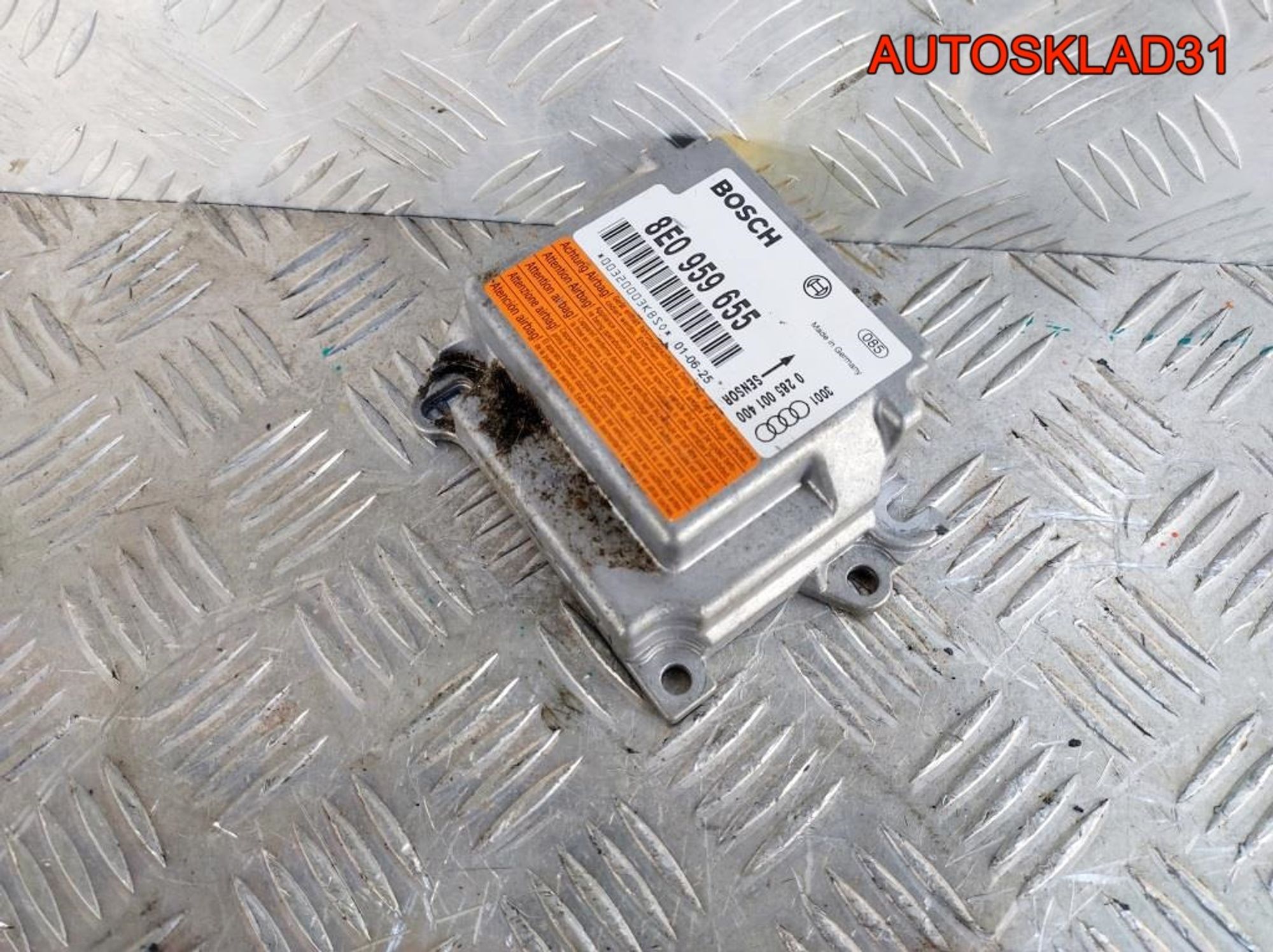 Блок управления AIR BAG Audi A4 B6 8E0959655, 1300 рублей, Дубовое