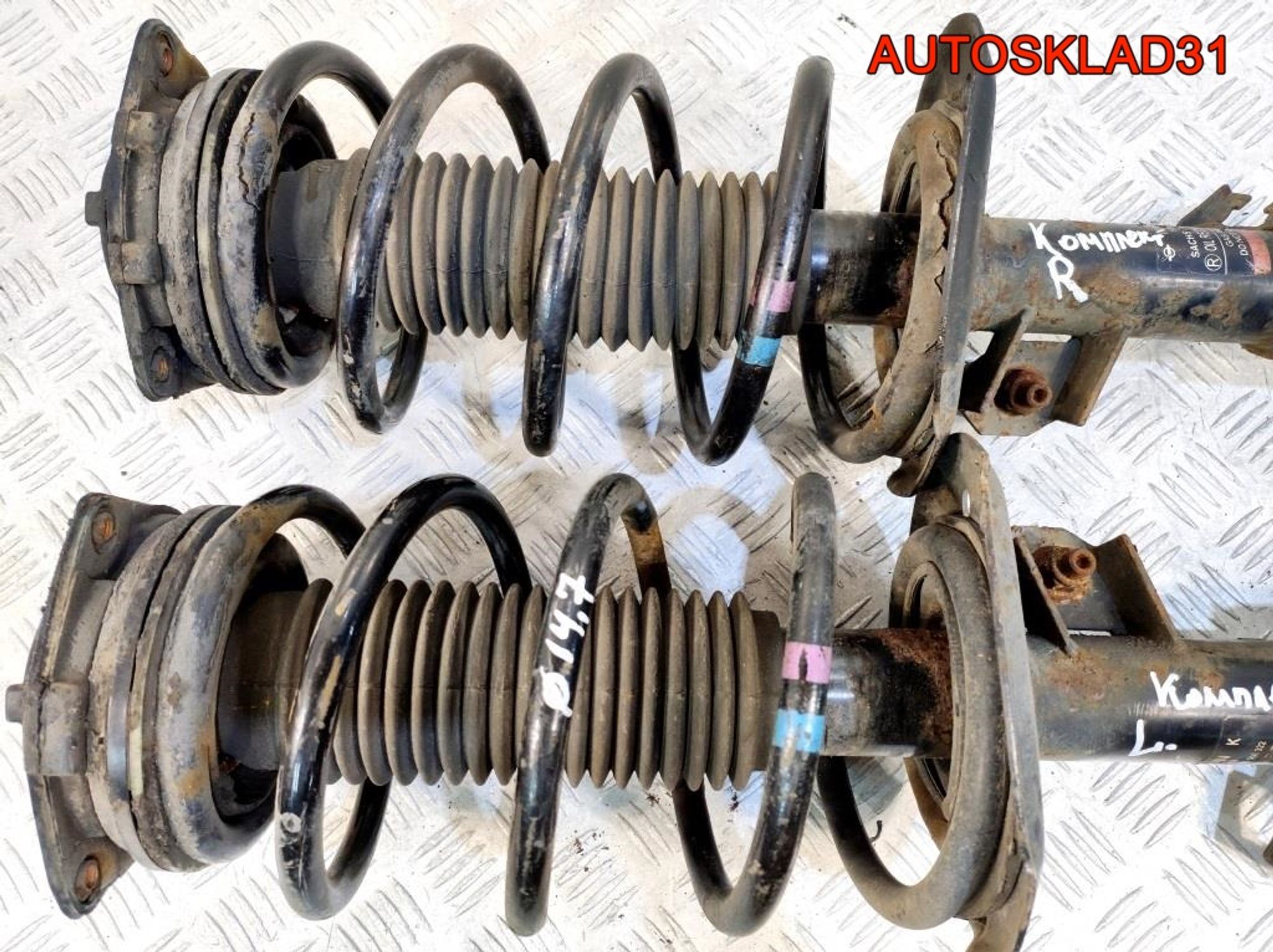 Амортизатор передний комплект Nissan Qashqai J10, 8100 рублей, Дубовое