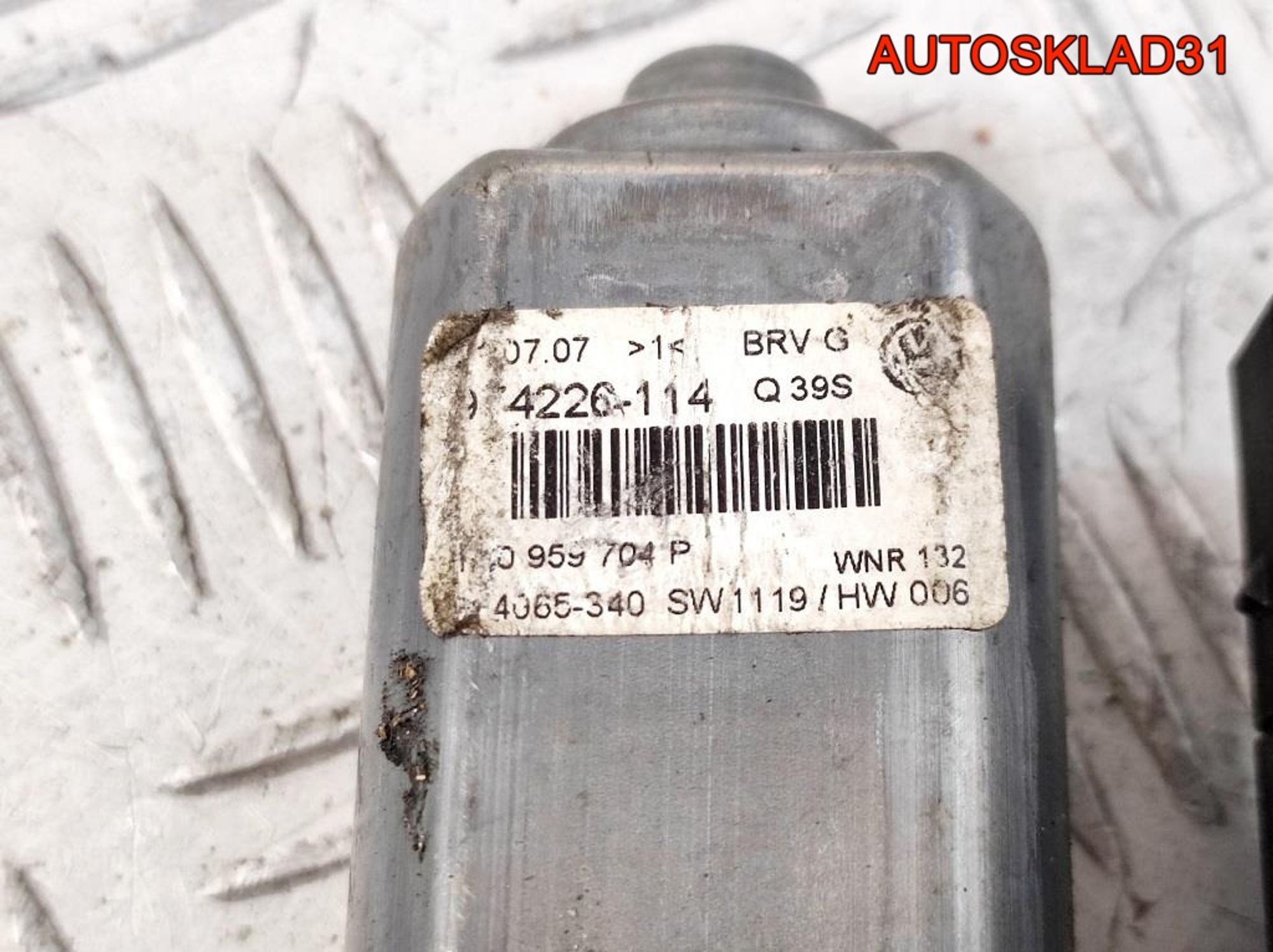 Моторчик стеклоподъемника з/п VW Passat B6 1K0959704P, 1000 рублей, Дубовое