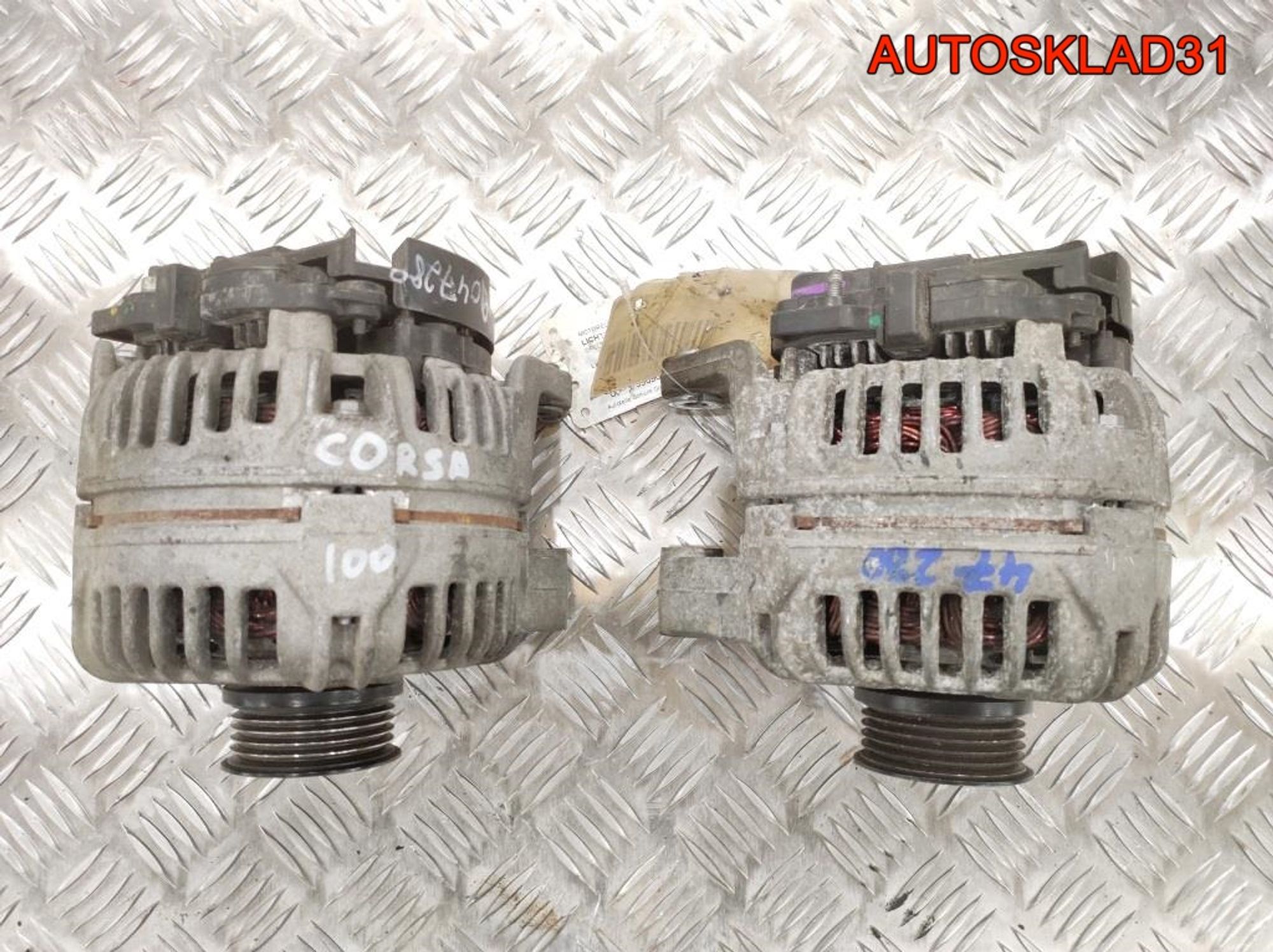 Генератор 100A Opel Corsa C 1,4 Z14XEP 55556068 (Р), 4500 рублей, Дубовое