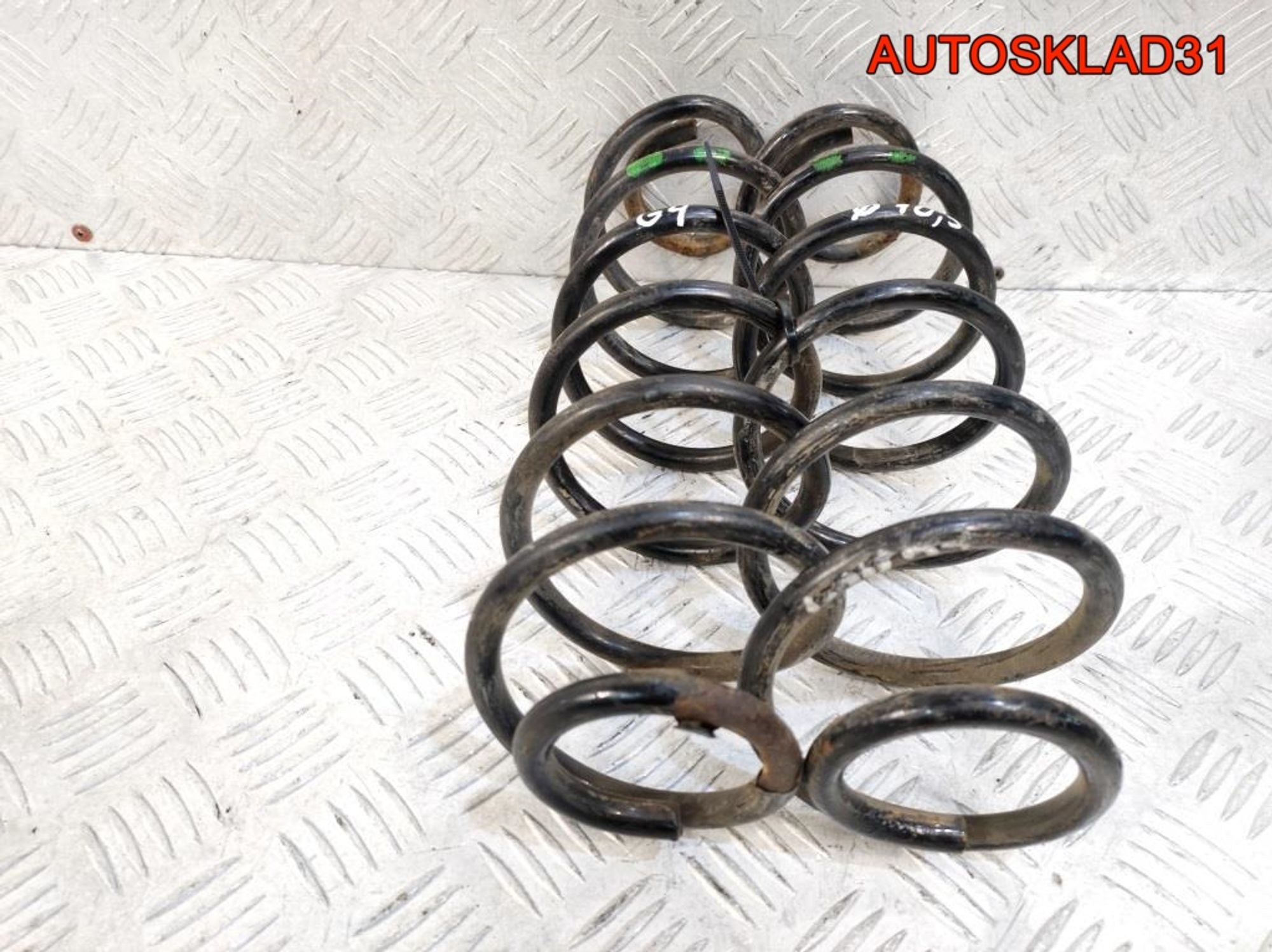 Пружина задняя Volkswagen Golf4 Комплект, 1800 рублей, Дубовое