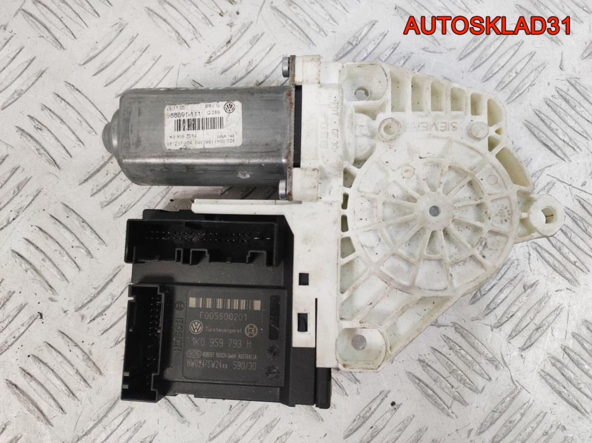 Моторчик стеклоподъемника п/л VW Passat B6 1K0959701L, 1800 рублей, Дубовое