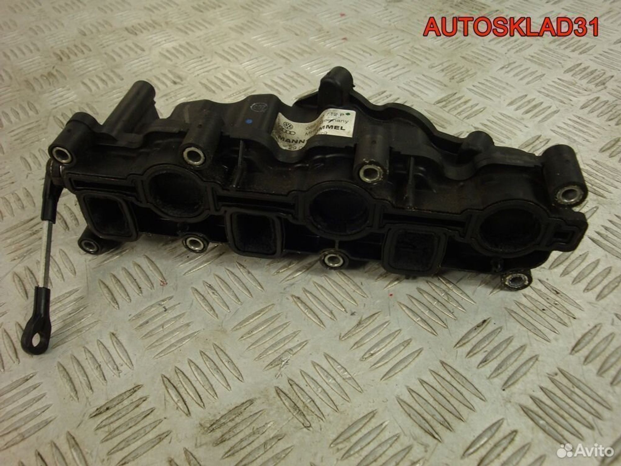 Коллектор впускной Audi A6 C6 3,0 BMK Дизель 059129712P, 3000 рублей, Дубовое