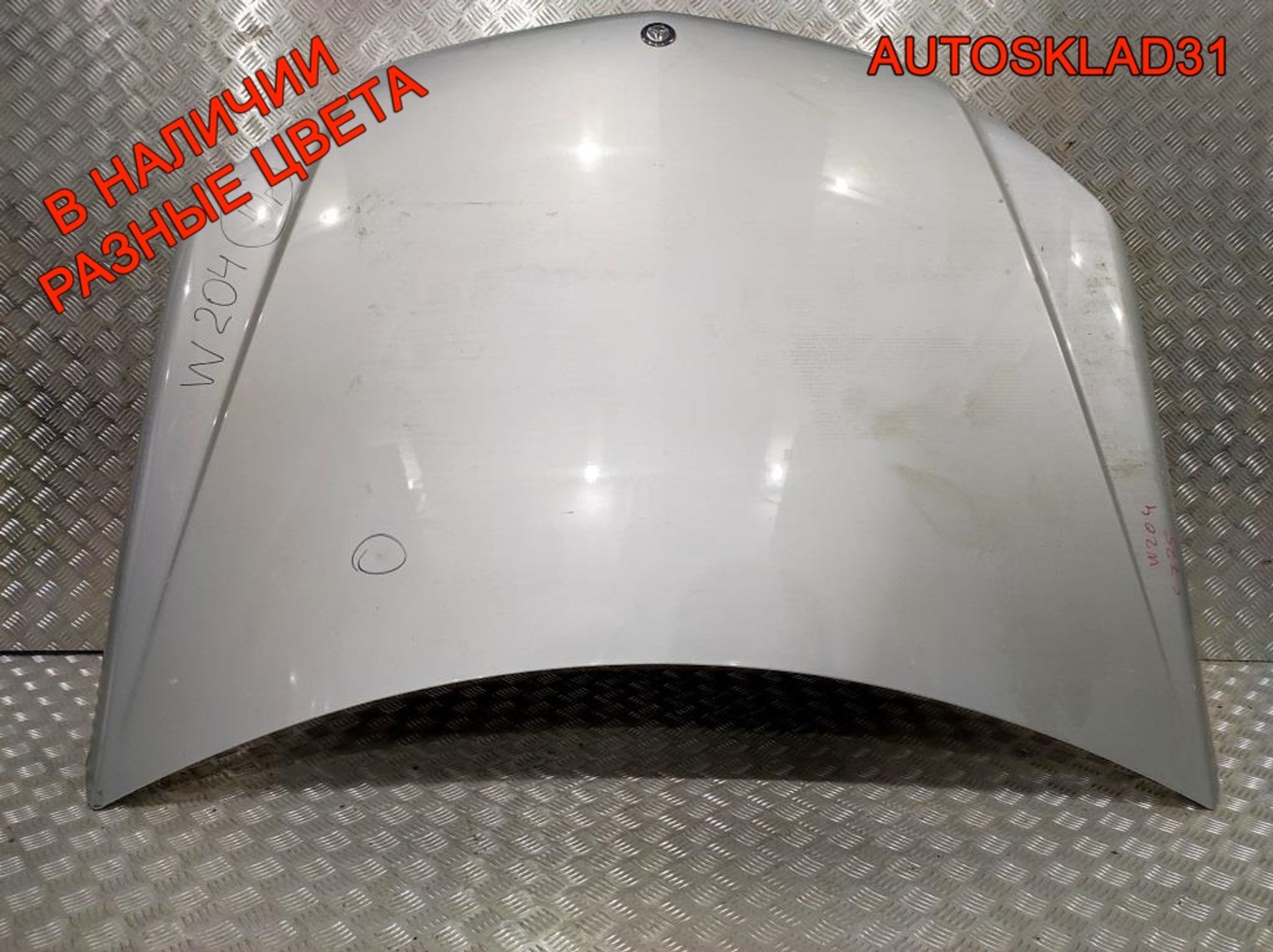 Капот Mercedes Benz W204 A2048801057, 12000 рублей, Дубовое