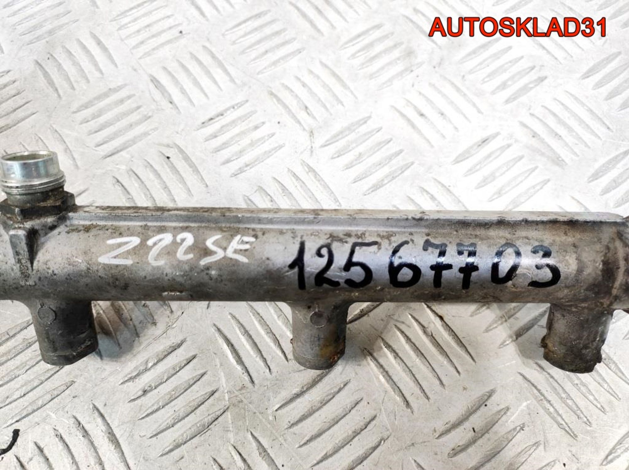 Рейка топливная Opel Omega B 2.2 Z22SE 12567703, 900 рублей, Дубовое