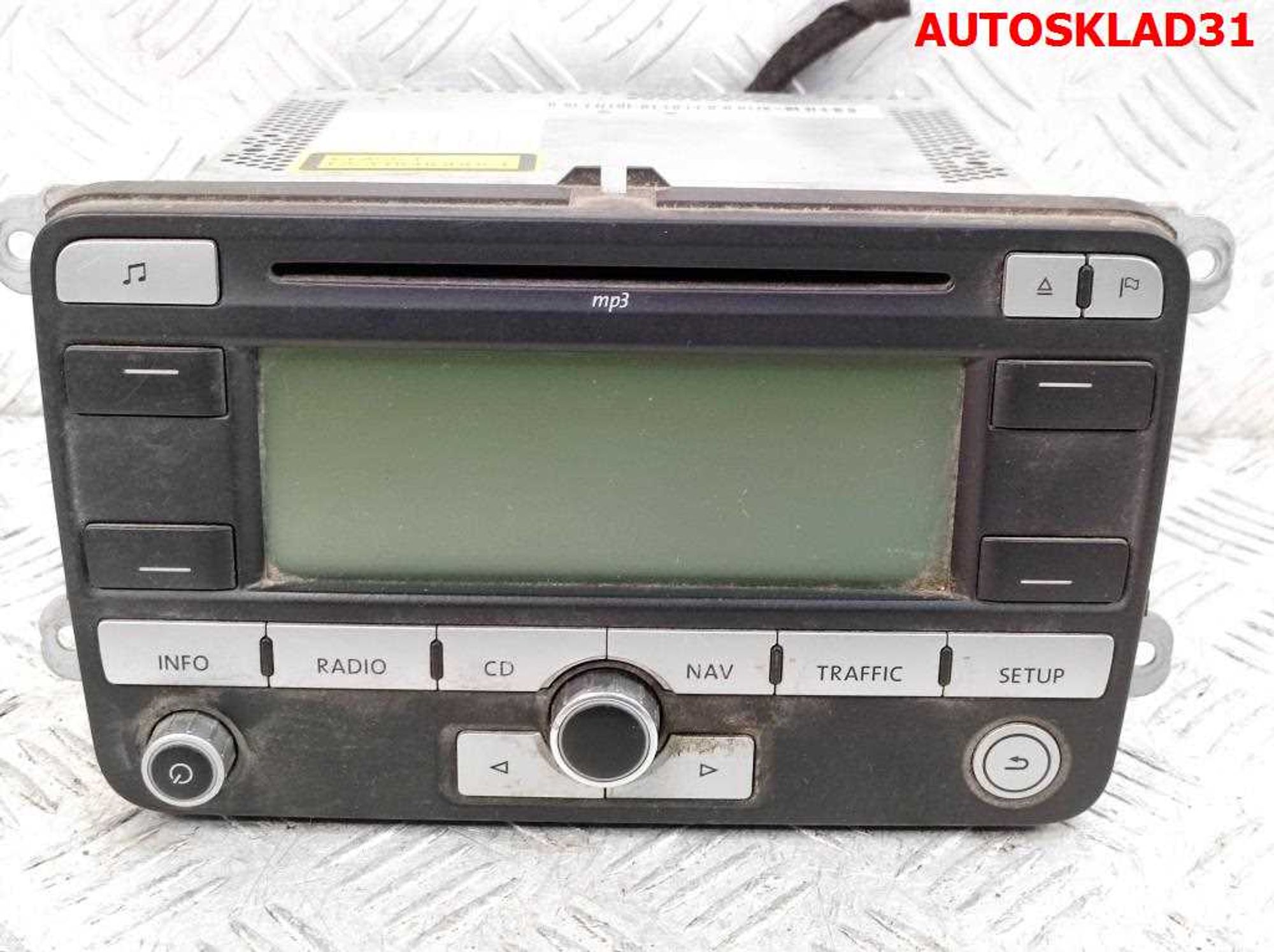 Магнитола Volkswagen Passat B6 1K0035191D, 1000 рублей, Дубовое
