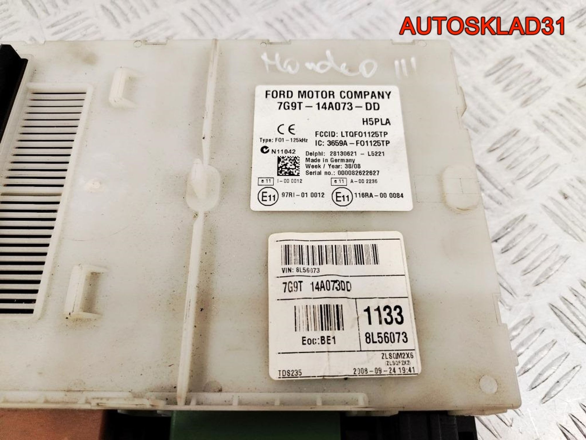 Блок предохранителей салонный Ford Mondeo 4 7G9T14A073DD, 2500 рублей, Дубовое