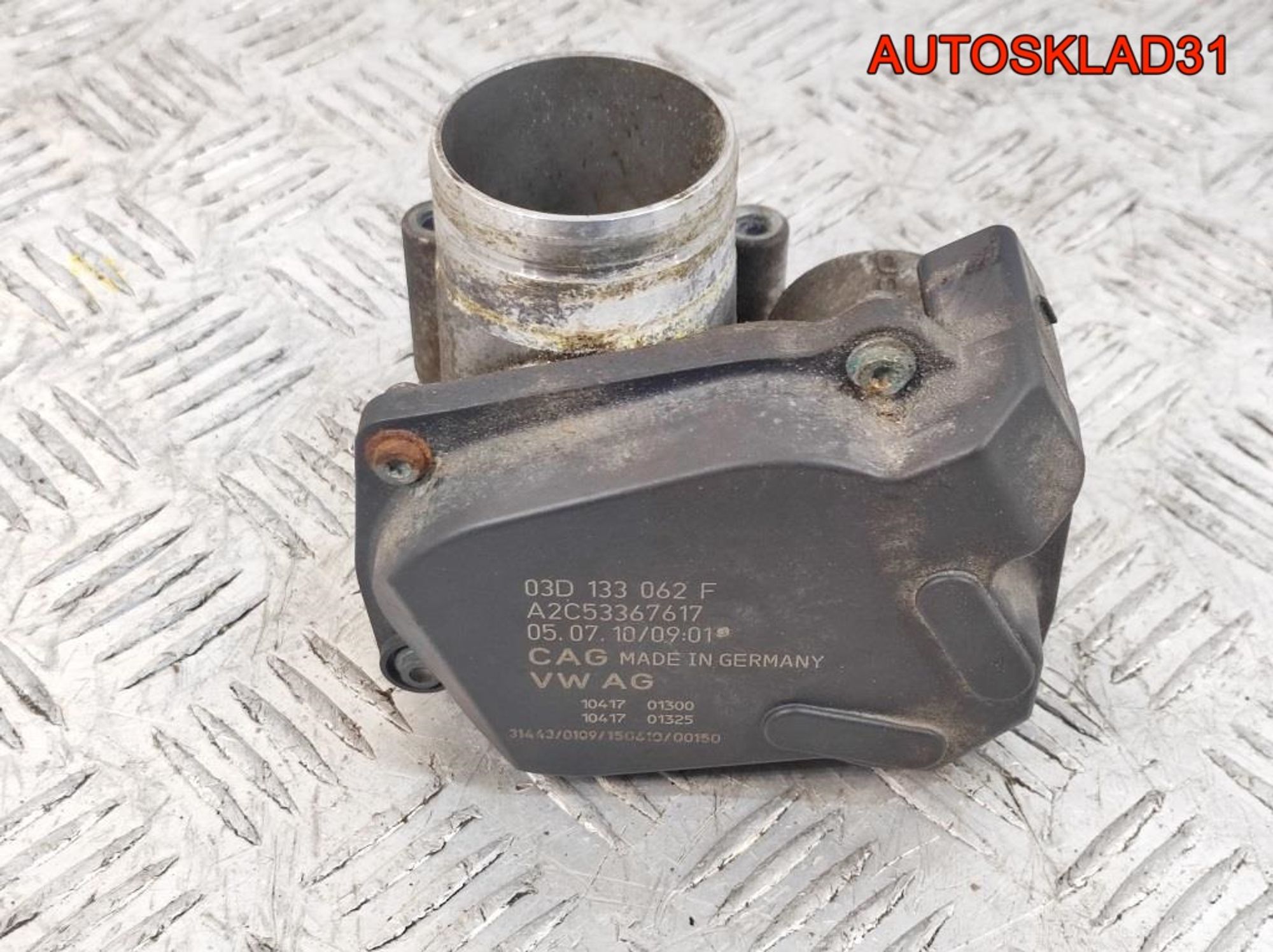 Заслонка дроссельная Skoda Fabia 2 1,2 CHF 03D133062F, 2000 рублей, Дубовое