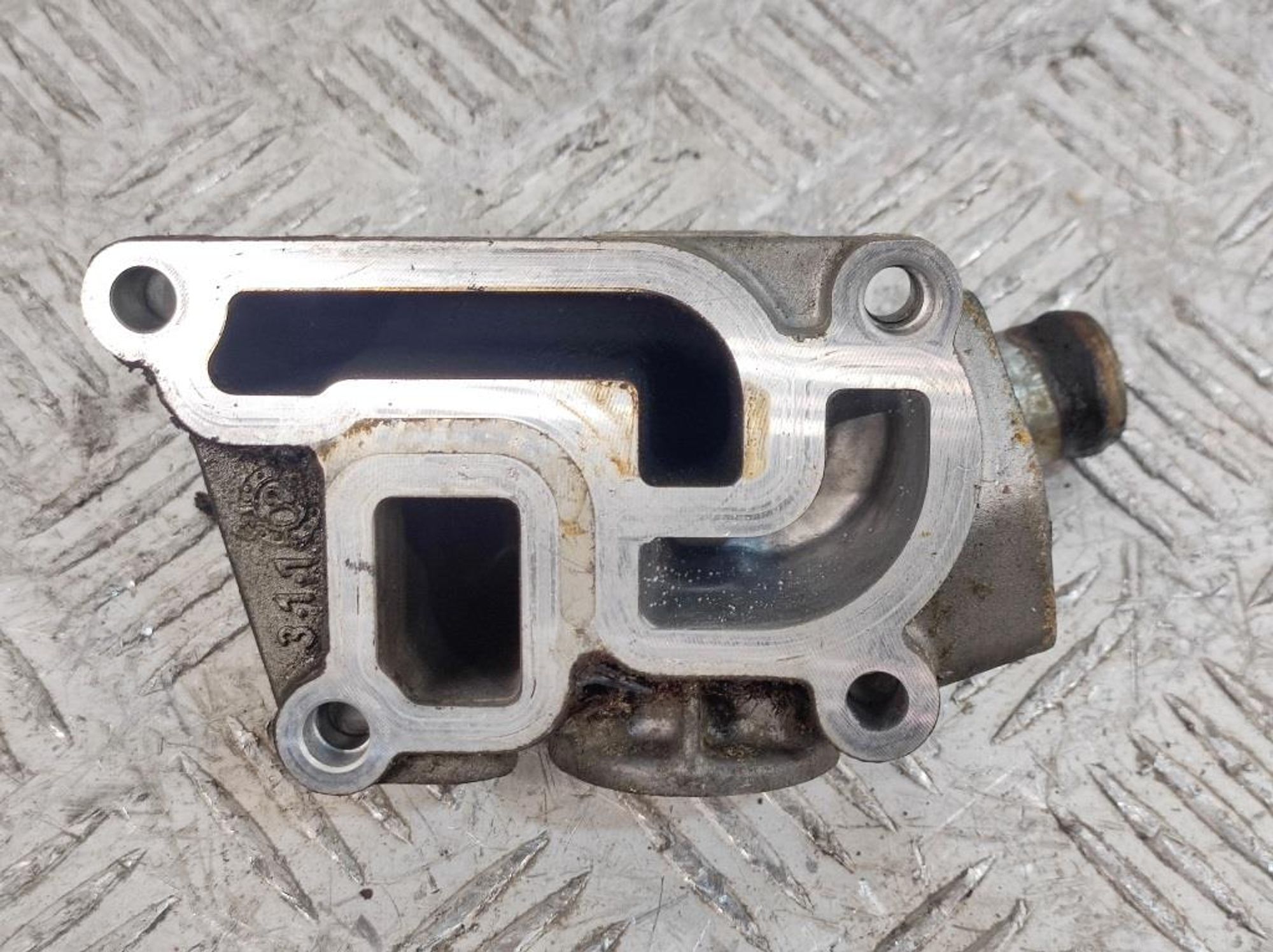 Фланец системы охлаждения Opel Corsa C 1,2 Z12XE Бензин 55351260, 300 рублей, Дубовое