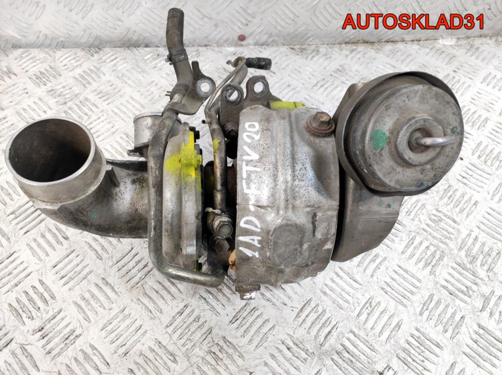 Турбина Toyota Avensis T250 2,0 1AD-FTV 172010R041, 5000 рублей, Дубовое