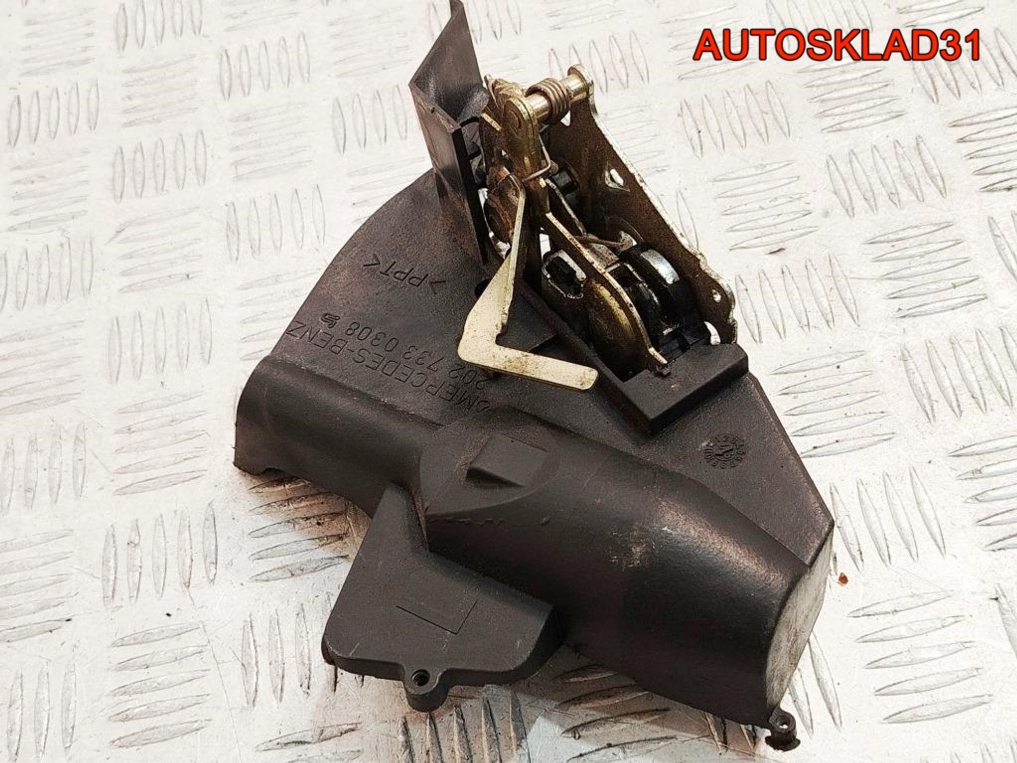 Замок двери задней левой Mercedes Benz W210 A2027300535, 1500 рублей, Дубовое