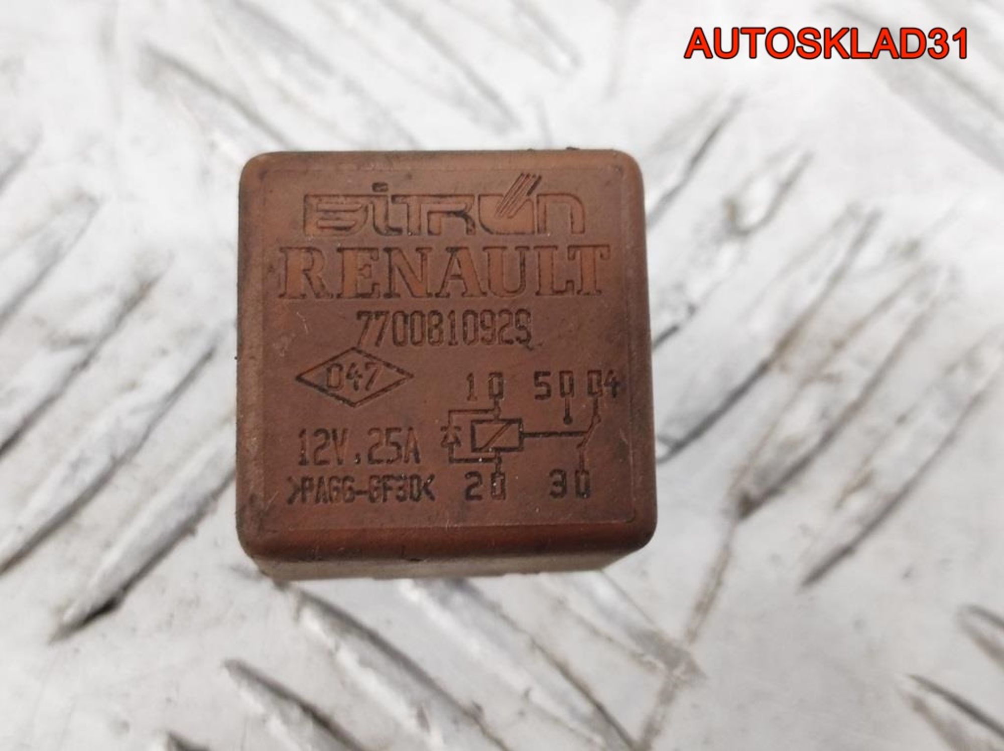 Реле многофункциональное Renault Kangoo 1 7700810929, 600 рублей, Дубовое