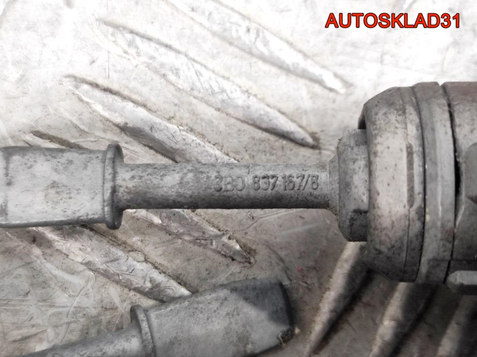 Комплект замок зажигания и личинки с ключом VW Passat B5 4B0905851A, 5400 рублей, Дубовое