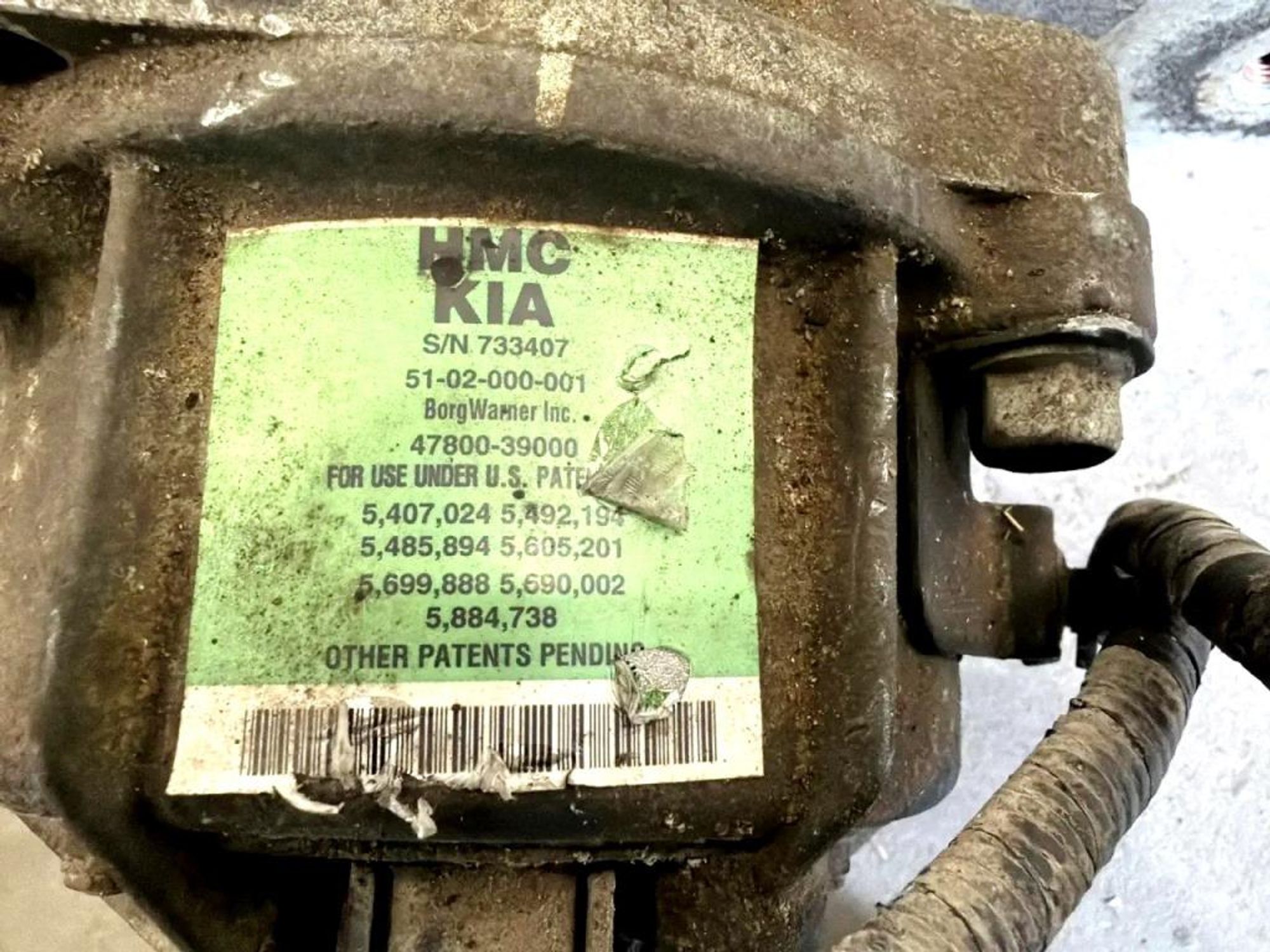 Редуктор заднего моста Комплект Kia Sportage 2 2.0 G4GC  5300039210, 60000 рублей, Дубовое