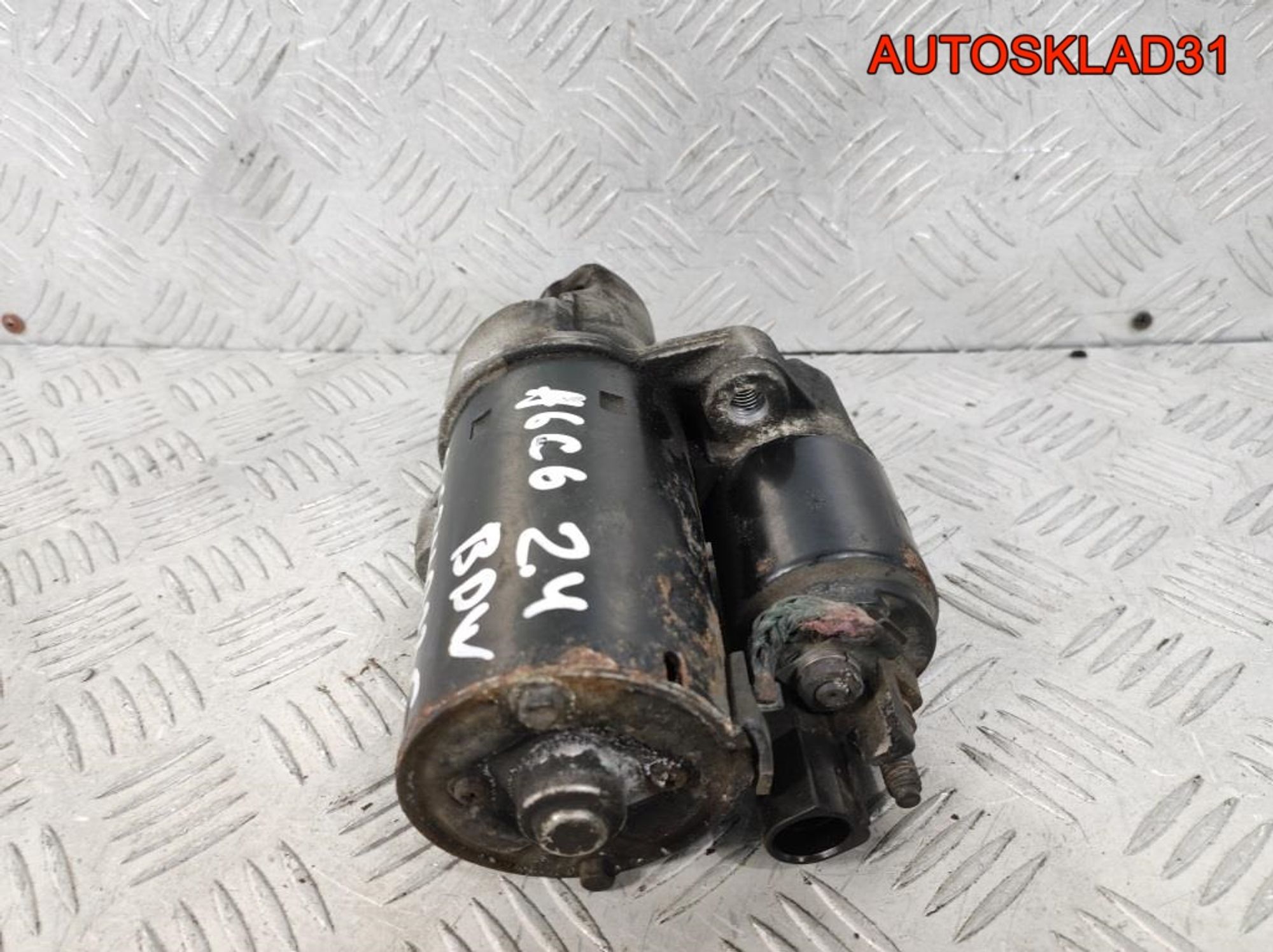 Стартер Audi A6 C6 2,4 BDW Бензин 06E911023C, 3600 рублей, Дубовое