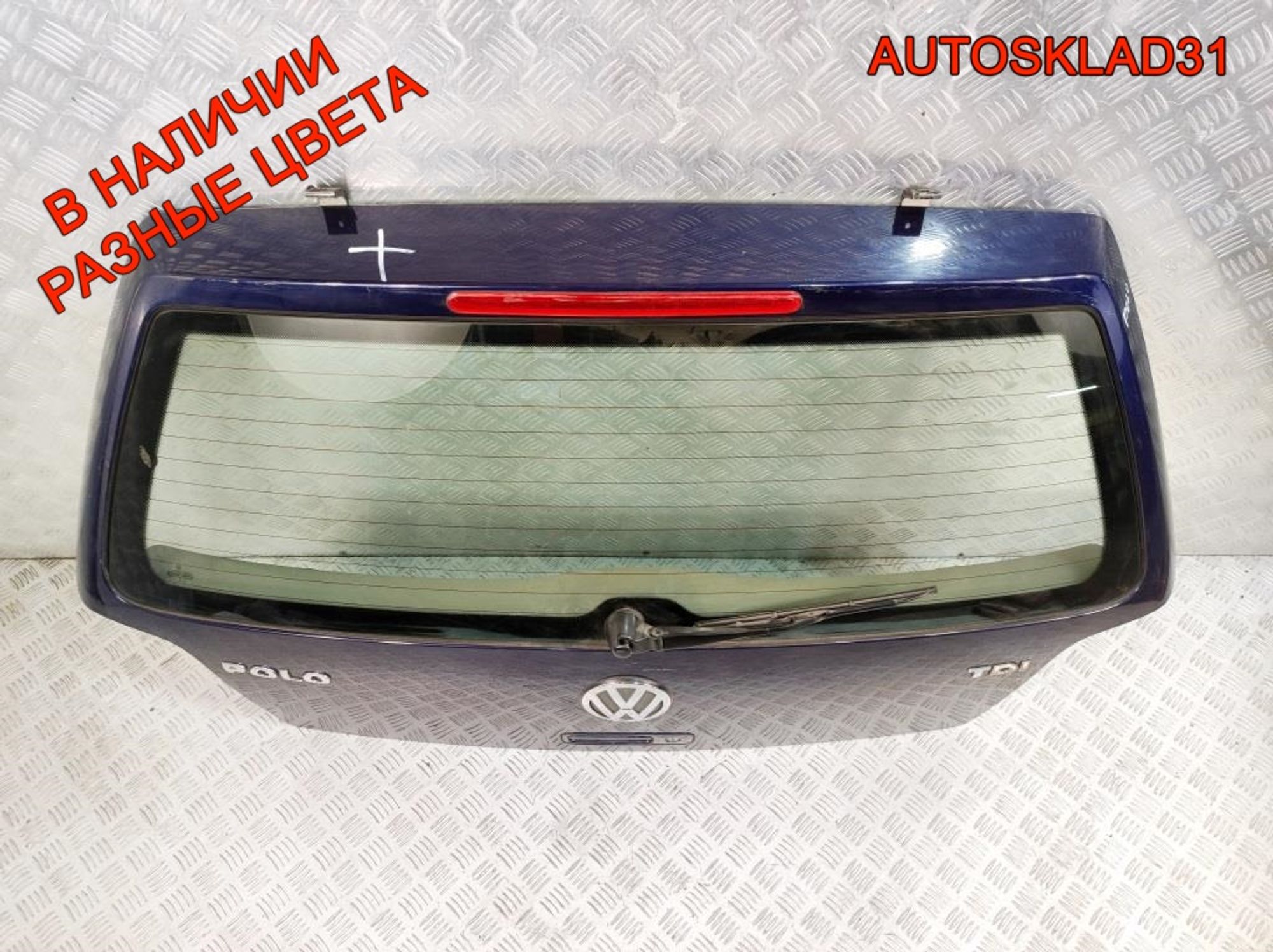 Дверь багажника в сборе VW Polo 3 6N0827025C Хетчбэк, 9000 рублей, Дубовое