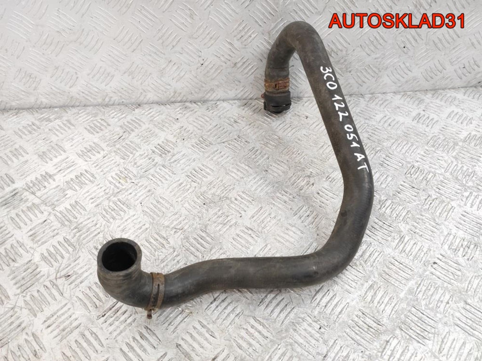 Патрубок радиатора VW Touran 1,9 BLS 3C0122051AT, 1000 рублей, Дубовое